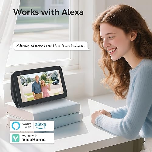 Miniatura 5 de DB4 - Timbre de video con batería 2K, cámara inalámbrica inteligente con timbre de timbre, vista en vivo con conversación bidireccional, detección