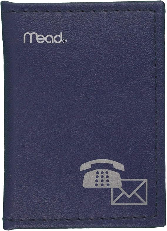Mead Telephone/Address Book, 31/4"x23/8", Assorted