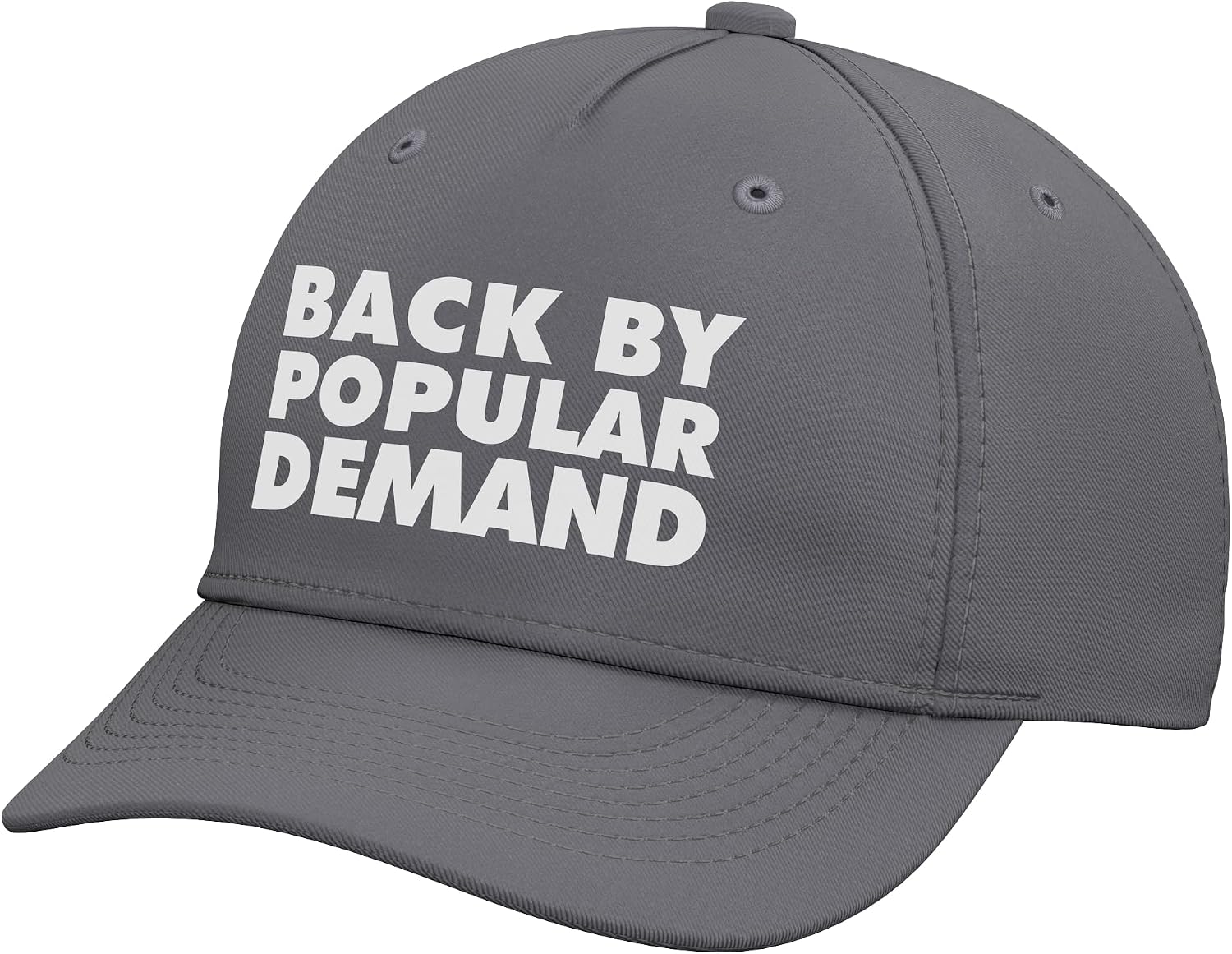 Back to School Funny Back by Popular Demand Adjustable Baseball Hat