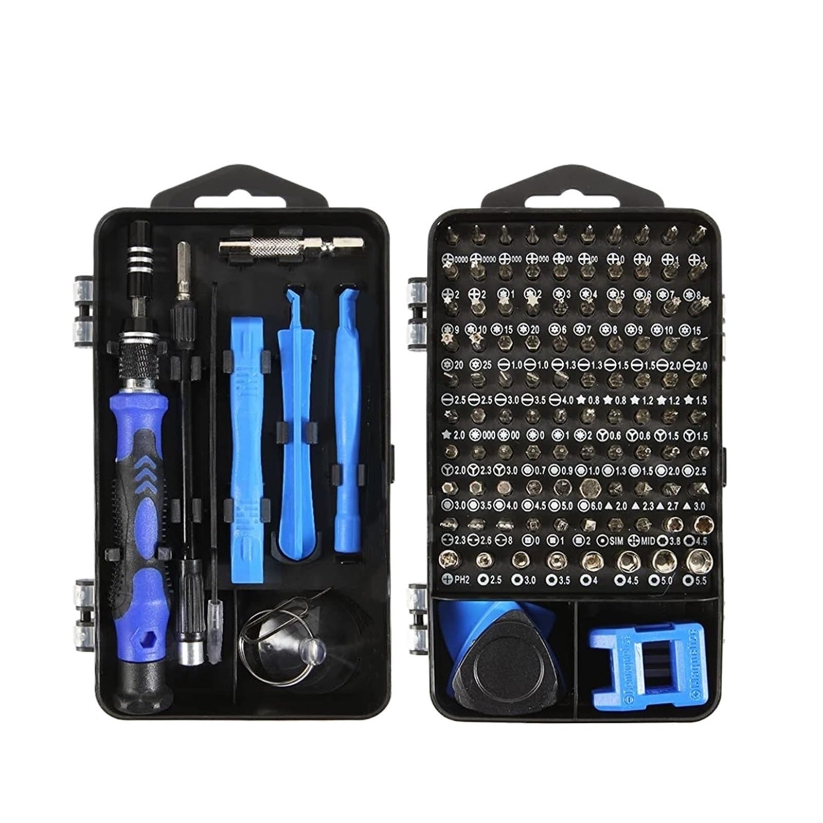 Kit de destornillador magnético multifuncional 25 115 135 140 en 1 for reparación dispositivos bricolaje