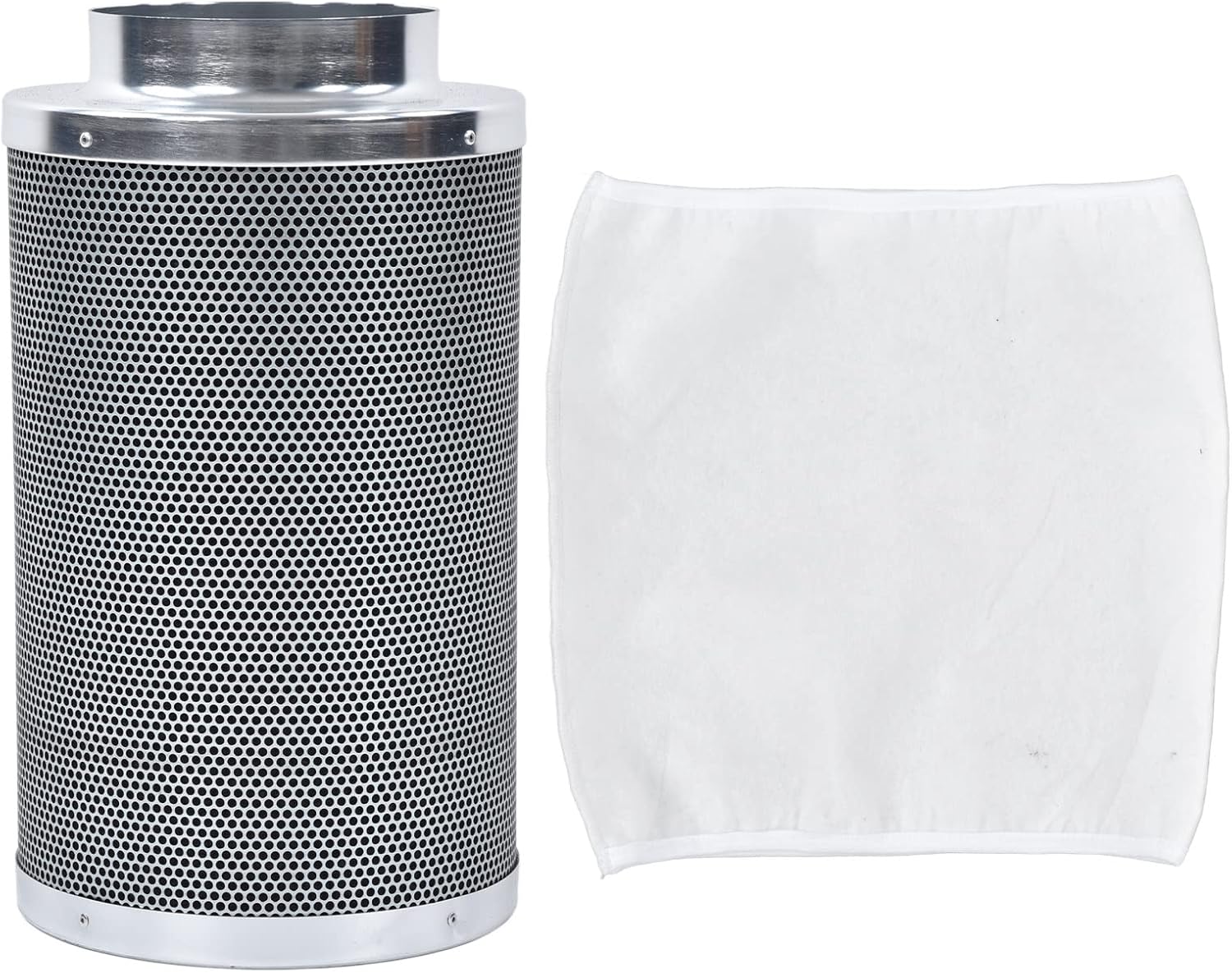 TOPINCN 6 Inch Air Carbon Filter Tents Activated Carbon