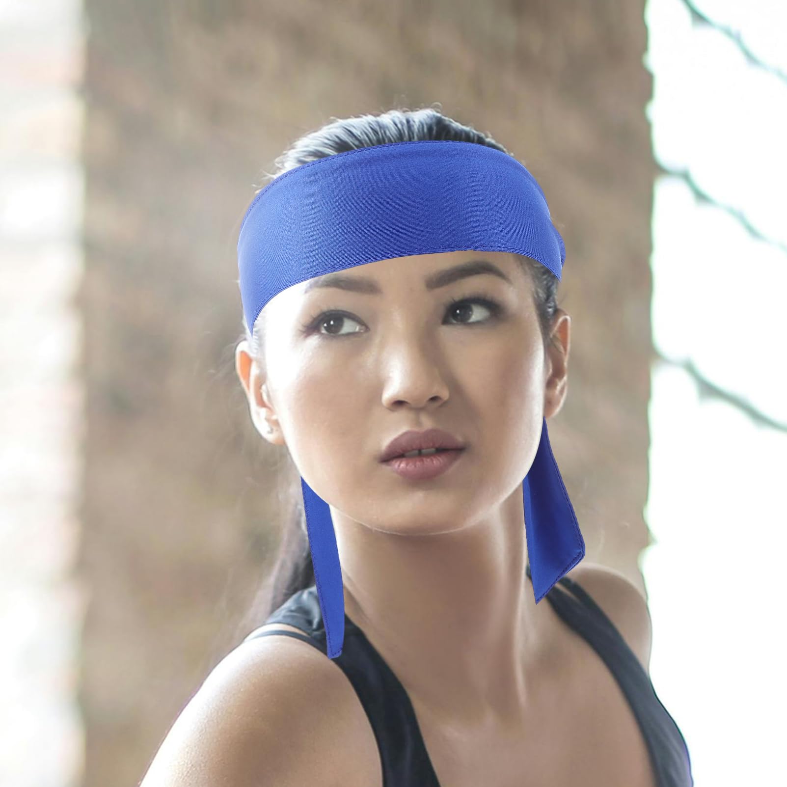Pack Sport Stirnbänder aus Polyester Atmungsaktiv und rutschfest Schweißabsorbierend für Fitness und Training 24 Stück