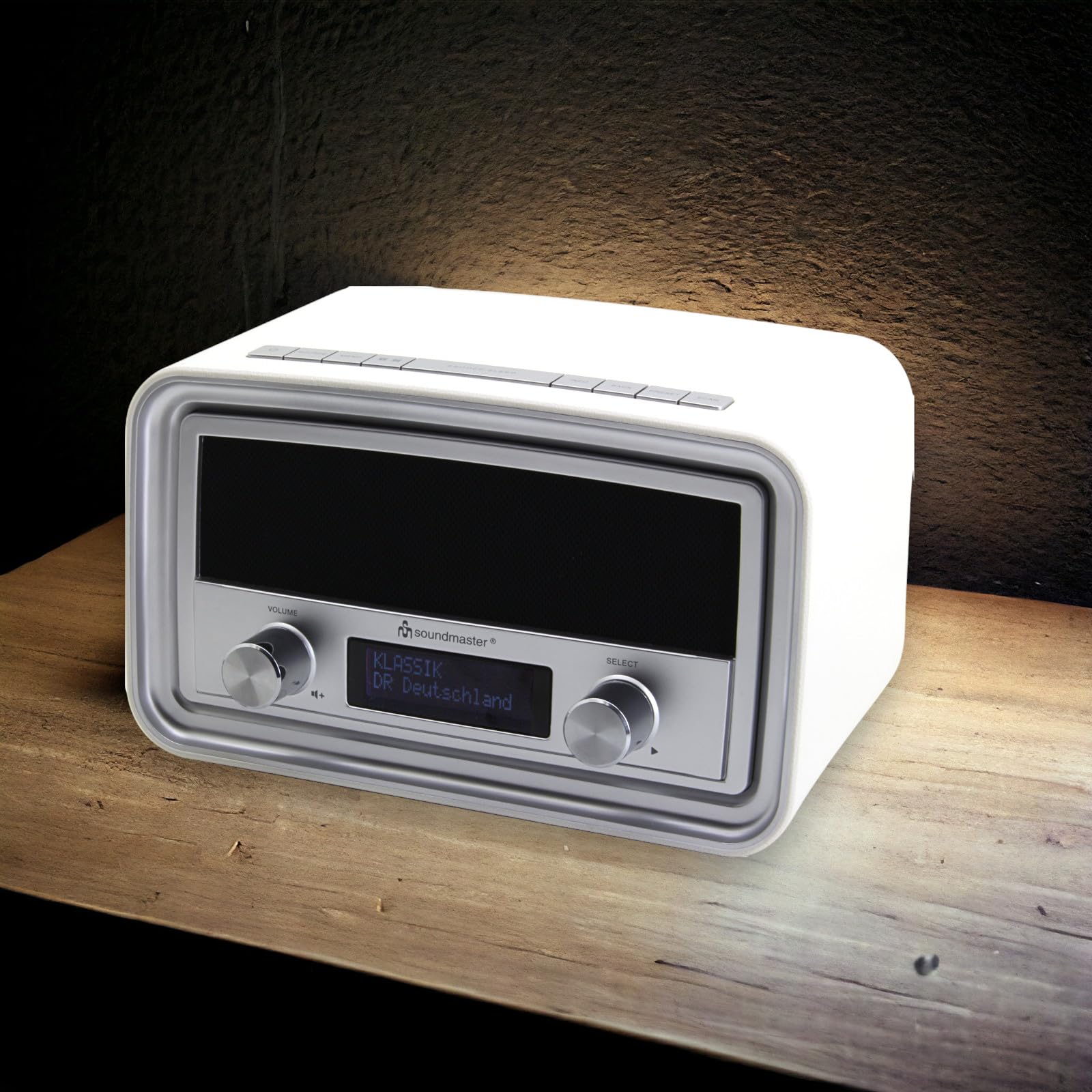 Soundmaster UR190 Dab+ FM Digital Radio Bianco