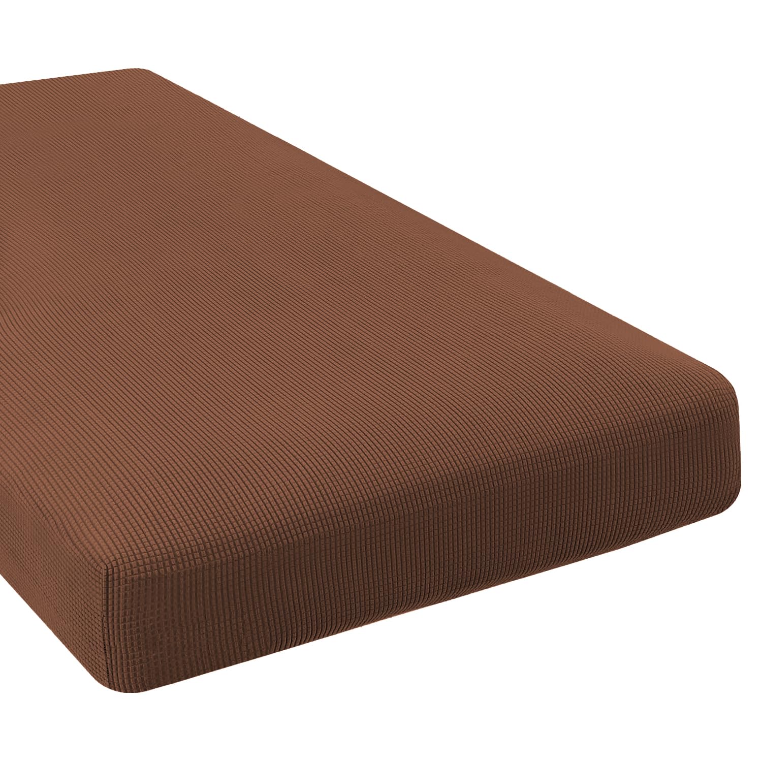 H.VERSAILTEX Super Stretch Individual Chaise Cover Sectional Couch Covers for L Shaped Sofa Both Left/Right Featuring Thick Jacquard Textured Twill