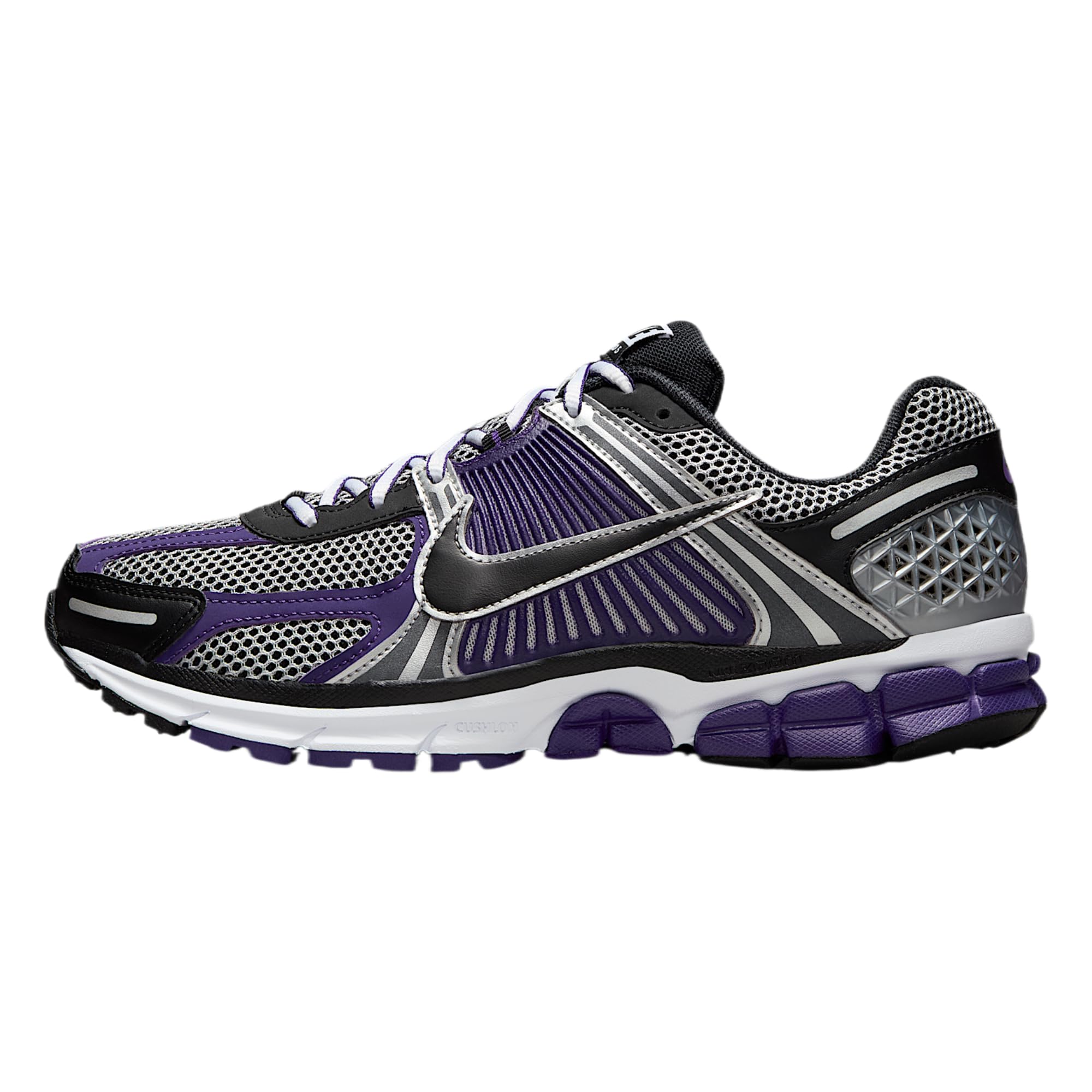 Zoom Vomero 5 Men's Shoes (Metallic Silver/Court Purple/White/Black) Size 11
