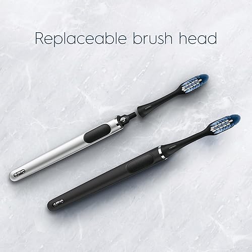 Miniatura 5 de Oral-B Clic Cabezales de cepillo de dientes de repuesto, color negro, 2 unidades