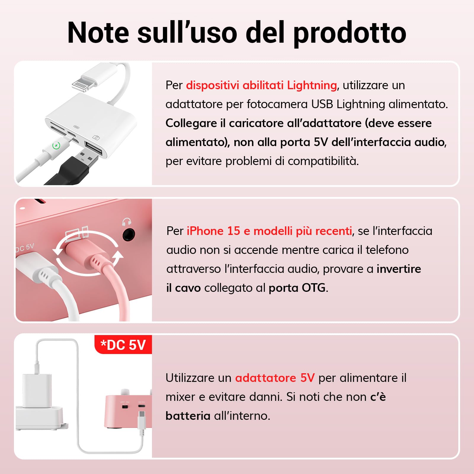 TONOR Microfono ASMR Equipment Bundle, Microfono a Doppio Condensatore con Interfaccia Audio, Audio 3D Immersivo, Suono Nitido, Controllo del Volume, Set per ASMR, Podcast, Registrazione, Rosa