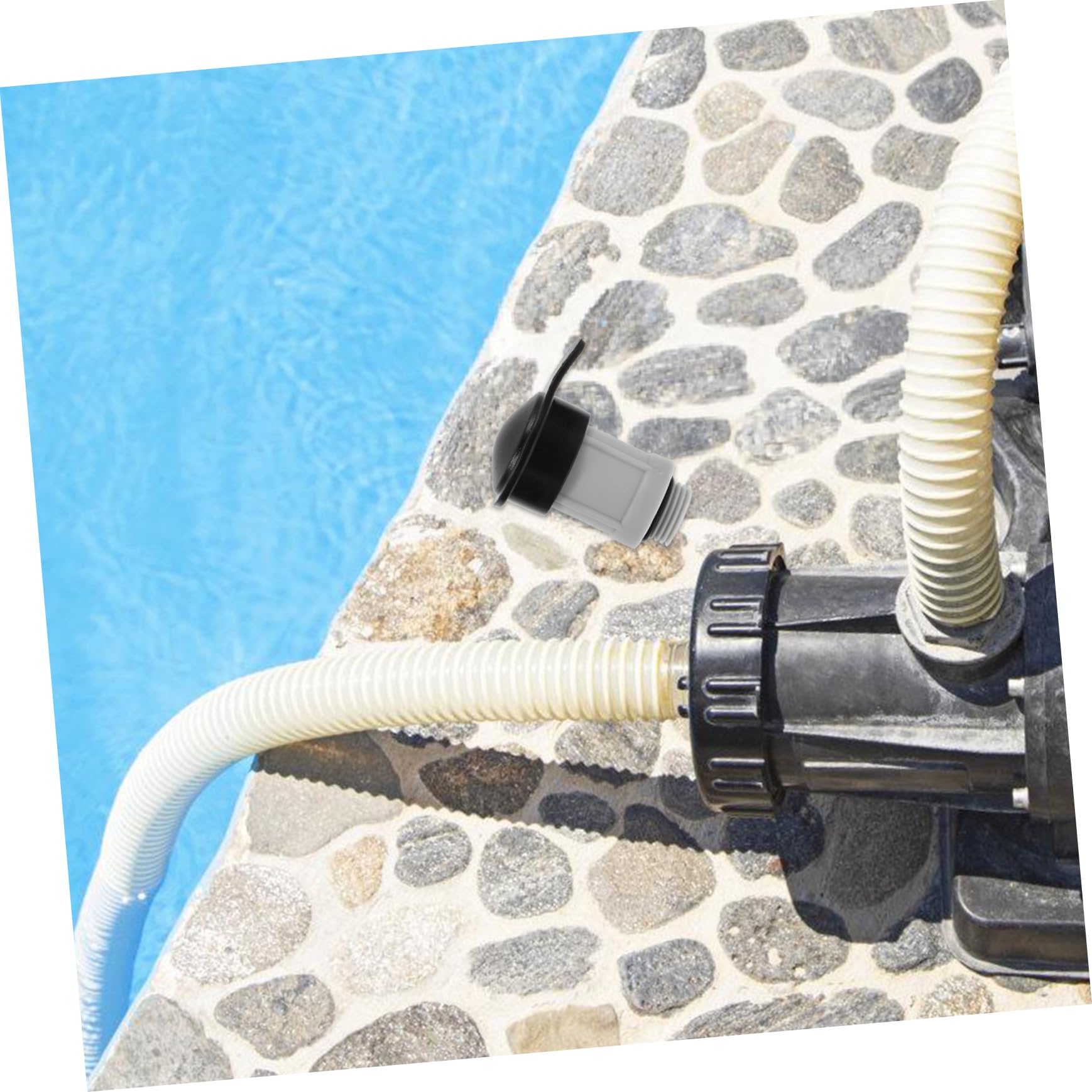 BESPORTBLE 5 Stück Pool-sprühventil -Schlauch Kanallos Luft Vakuum Kondensator Schwimmbad Klimafenster-kit Ventile Umsteller Auspuff Pool-ersatz Oberirdischer Pool Ventilwechsel Gummi