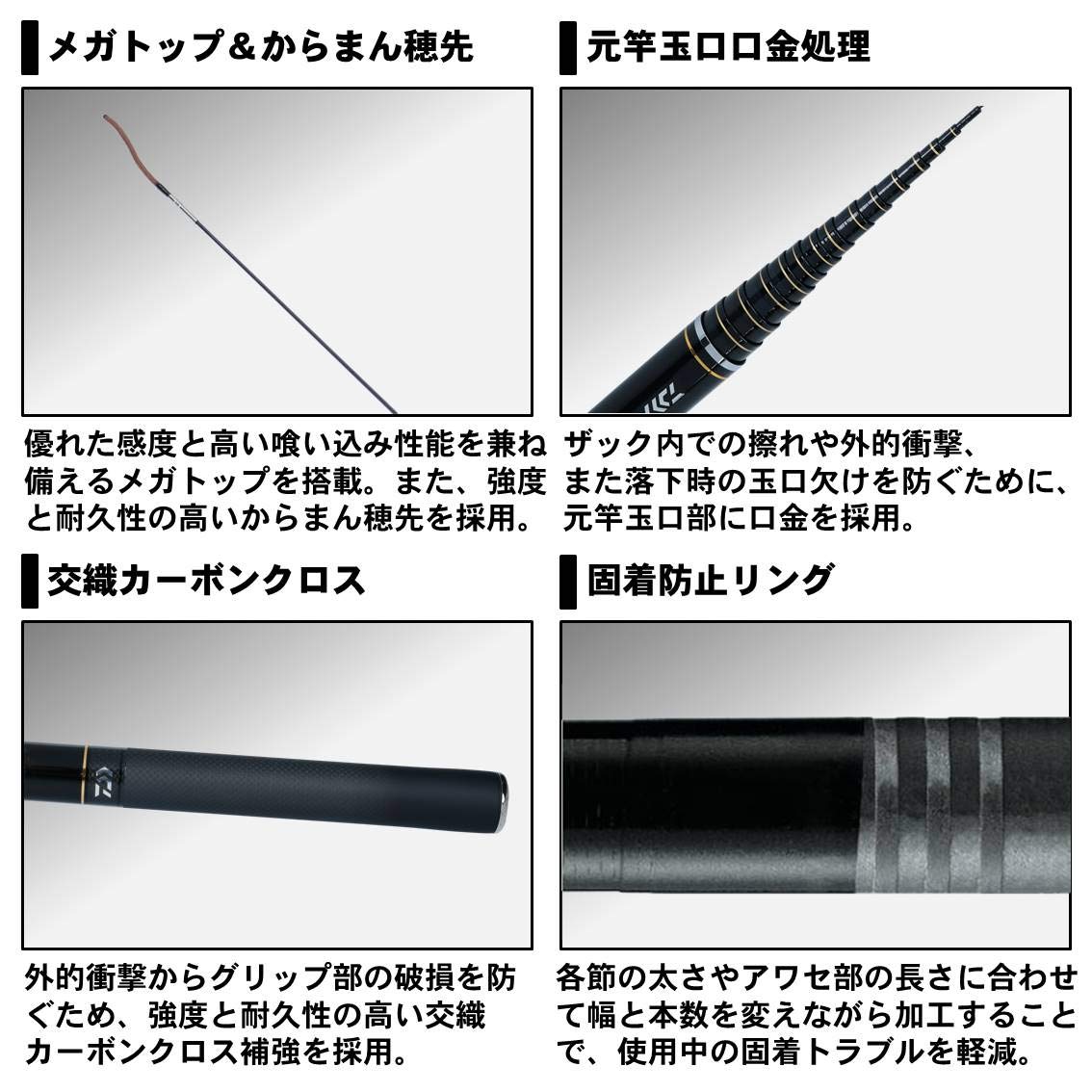 Amazon | ダイワ(DAIWA) 渓流竿 エキスパート 早蕨 硬調 53・V 釣り竿 