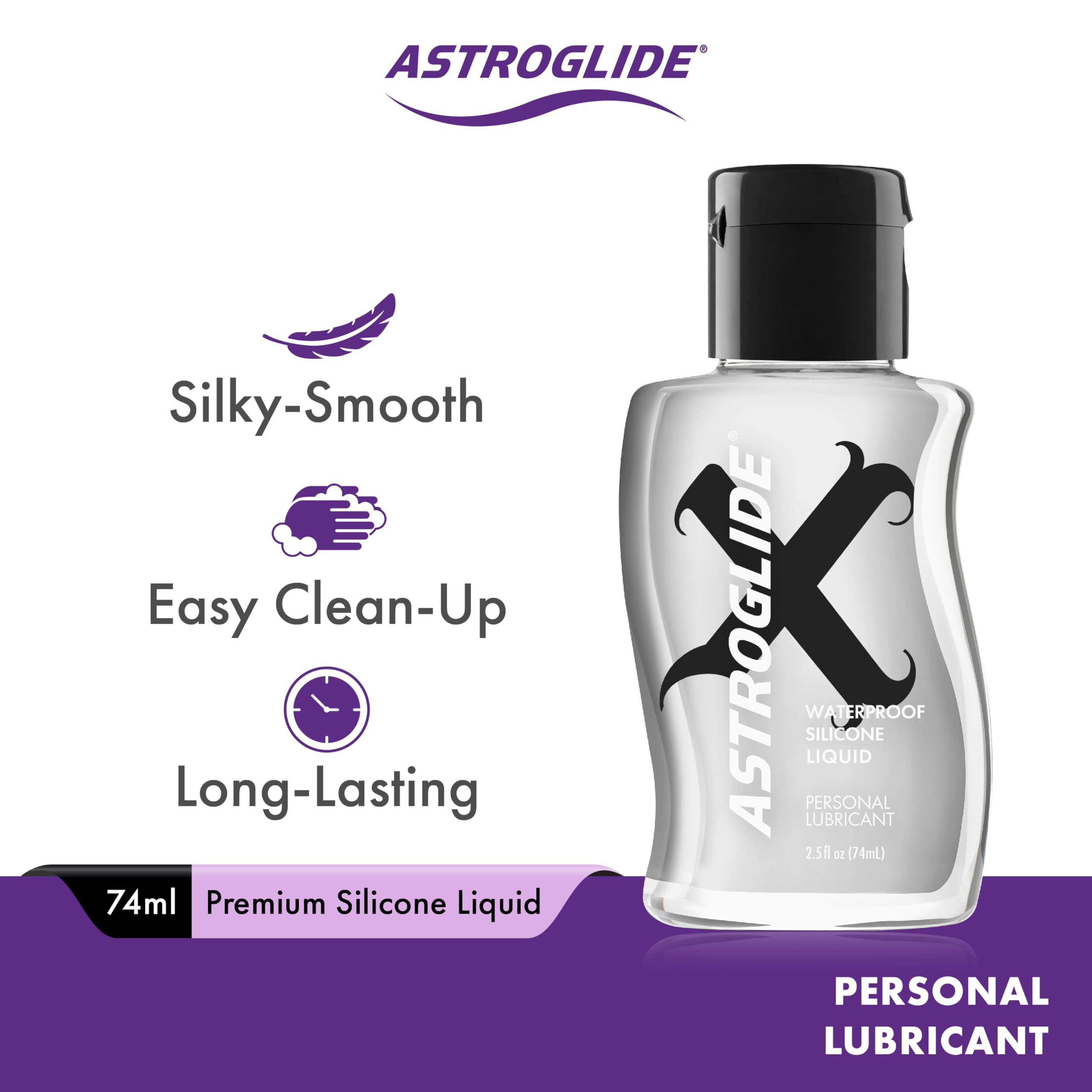 Amazon | アストログライド エックス(X) 2.5 oz (74ml) シリコンオイル