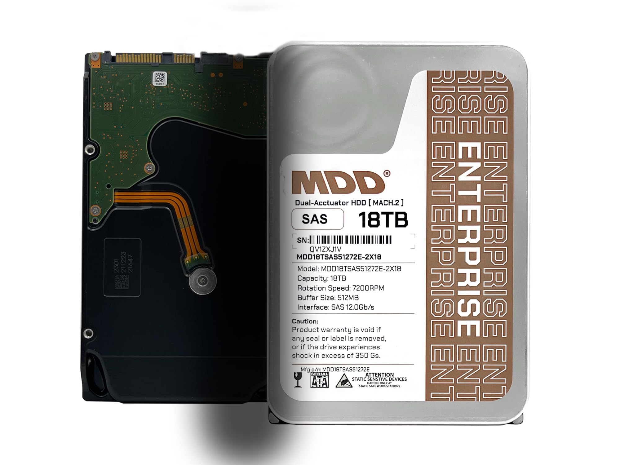 Amazon.com: MDD MAXDIGITALDATA X18 MACH.2 (Dual Actuator) 18TB
