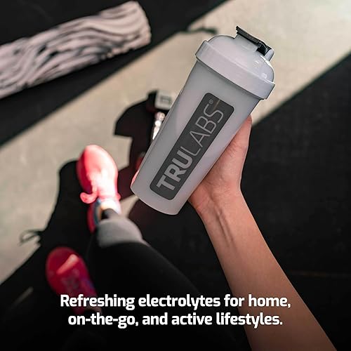 Miniatura 9 de TRULABS Hydrate + Detox - Tropical Punch. Paquetes de hidratación de electrolitos sin azúcar. Cada porción contiene 1422 mg de electrolitos, 19