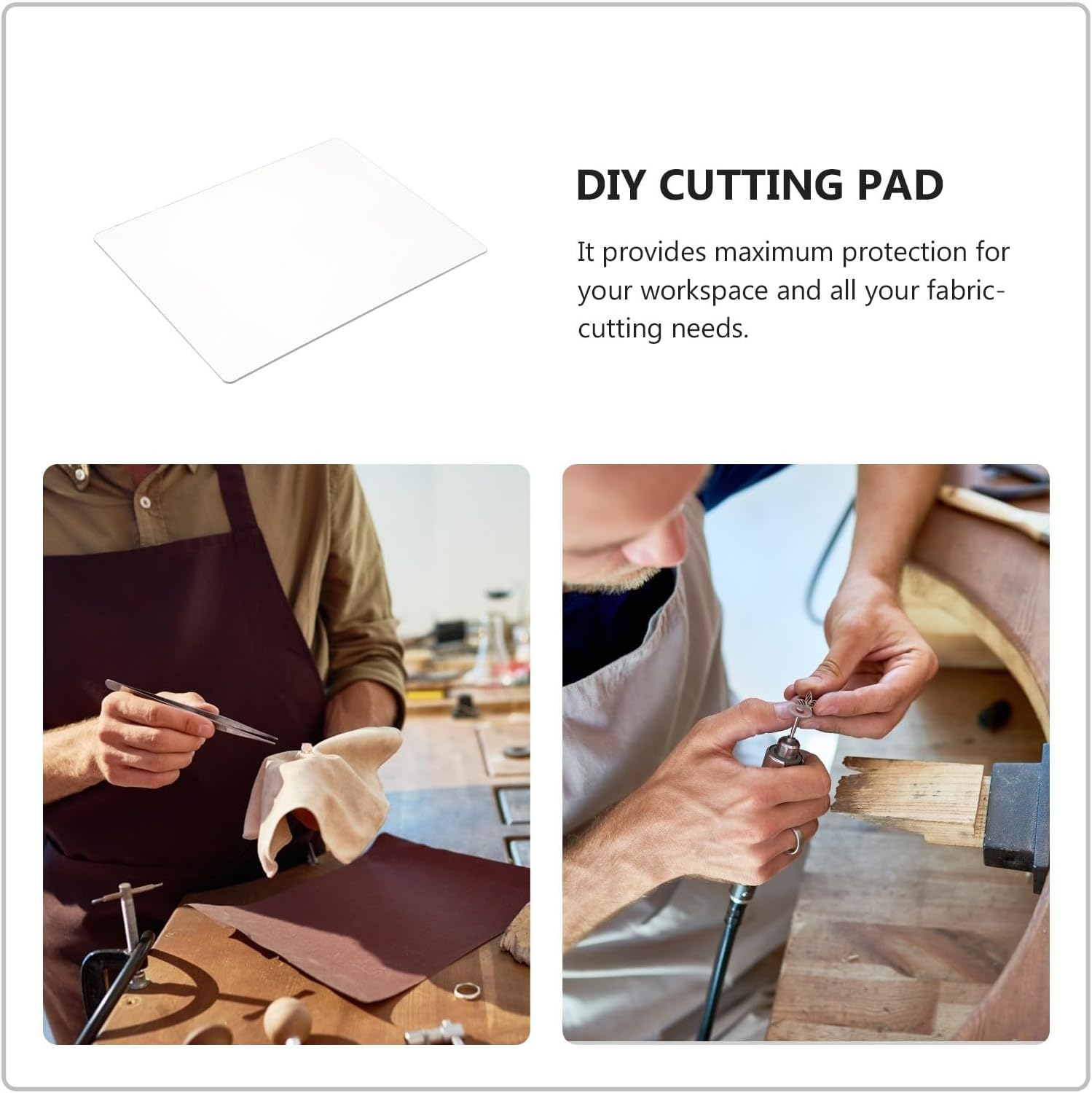 Toyvian DIY Cutting Mat Acrylic Cutting Board for Crafts and Sewing, Protects Table and Workspace, for Model Kit Manufacturing and Fabric Projects
