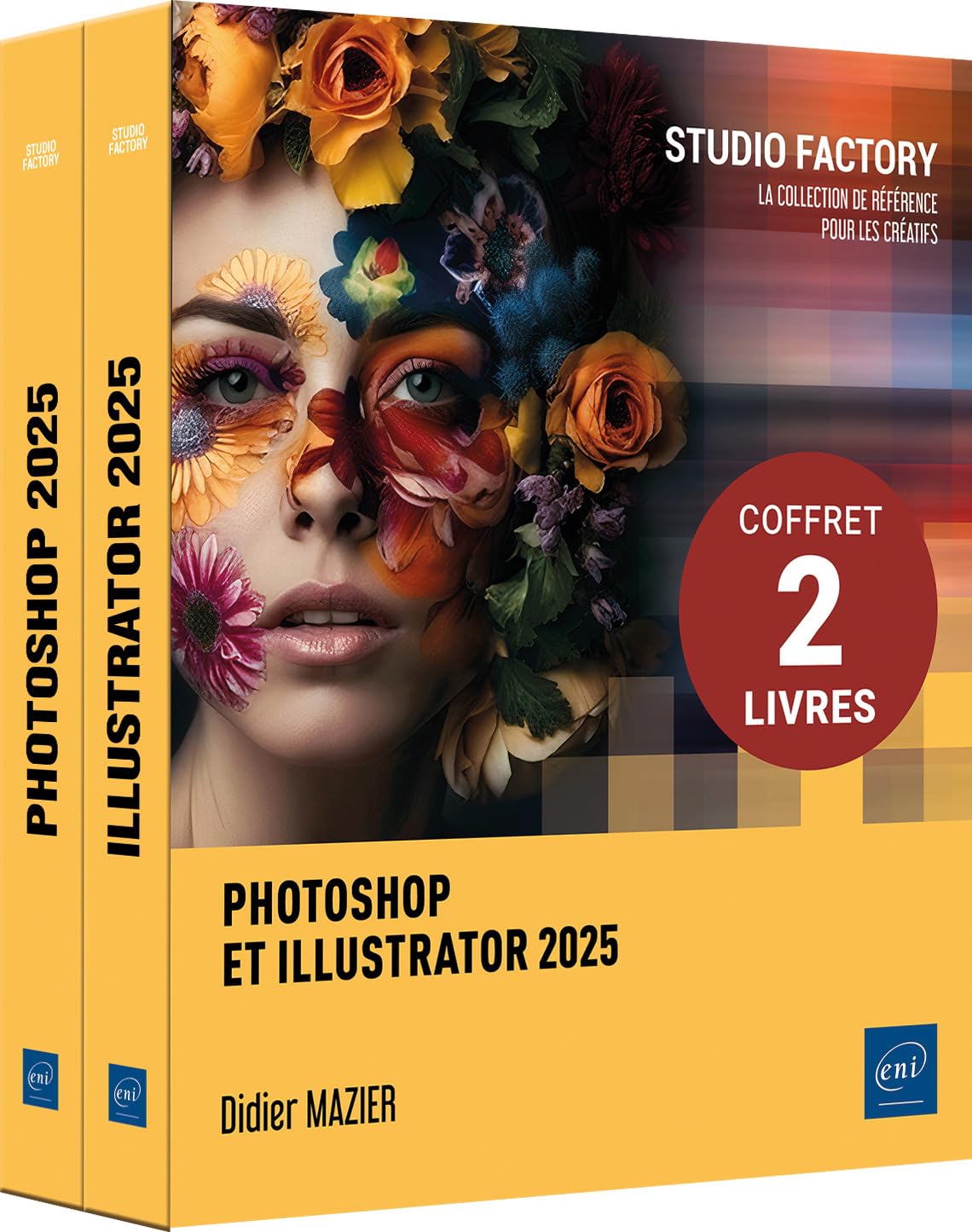 Photoshop et Illustrator 2025: Coffret en 2 volumes
