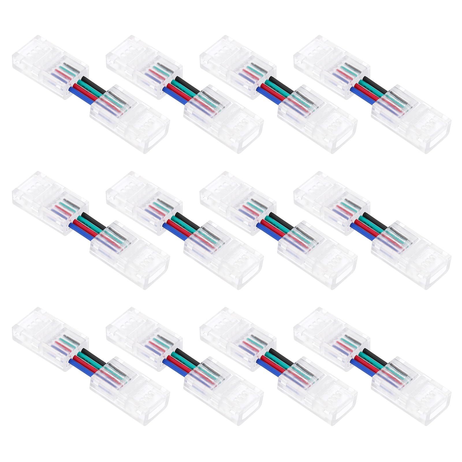PATIKIL 4Pin RGB LED Strip Connectors