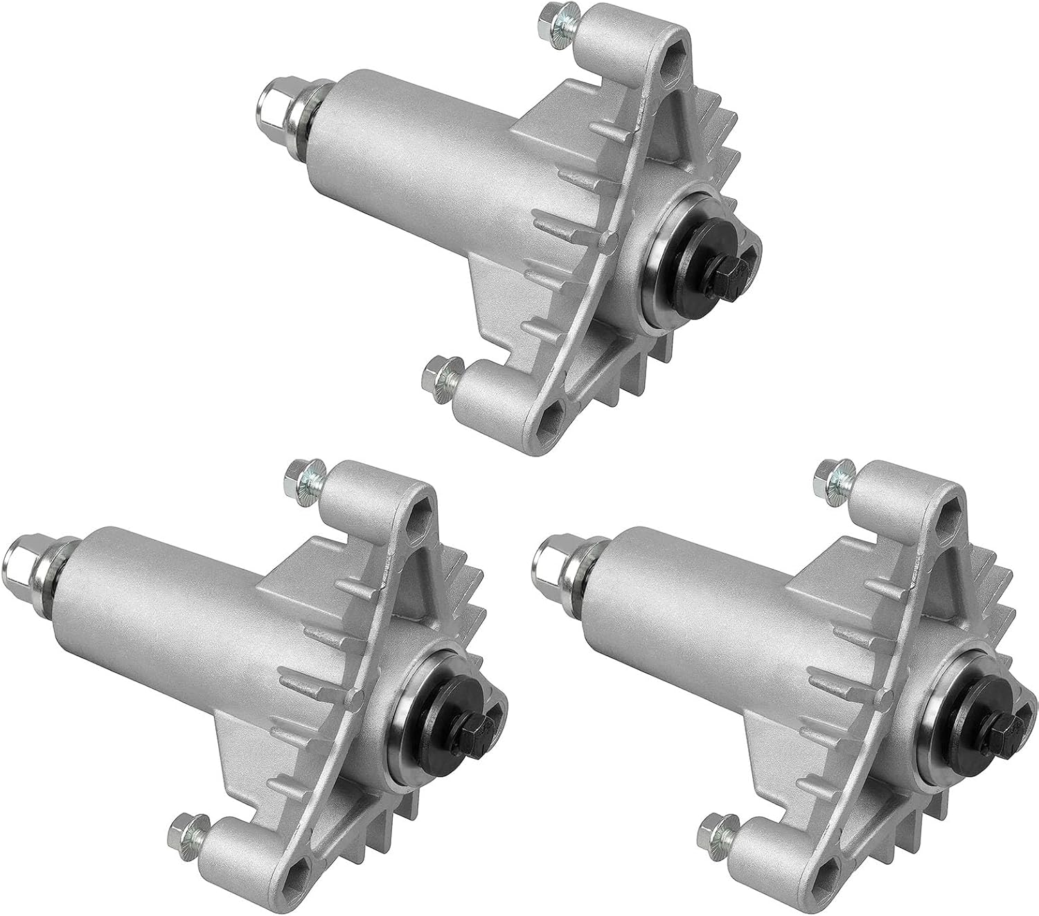 Fourtry 3 Pack 130794 Spindles Fit for Craftsman 42 inch Deck Mower Deck Spindle