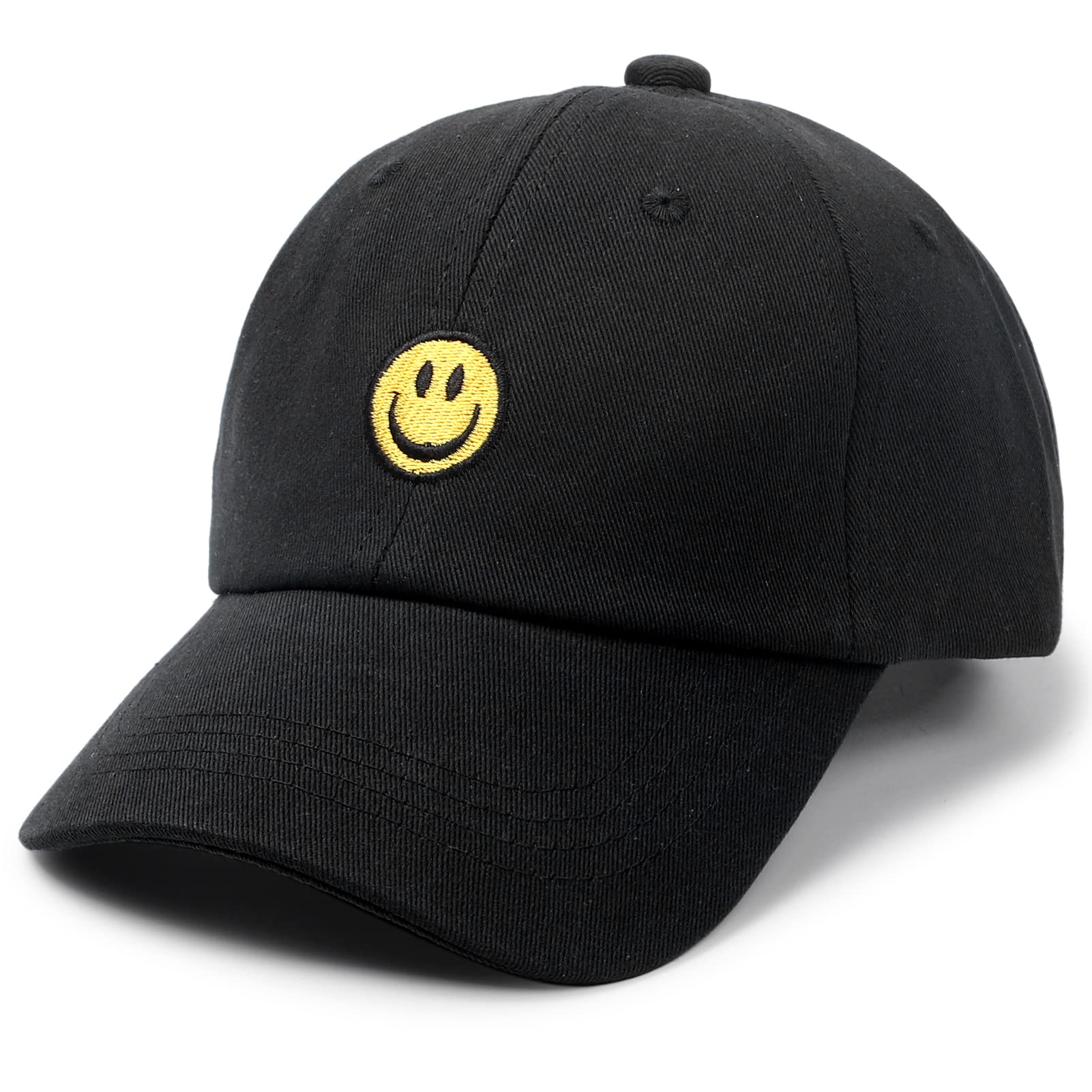 SONMONY Toddler Hat Smile Face Kids Baseball Cap Adjustable Cute Hat 3-12Y