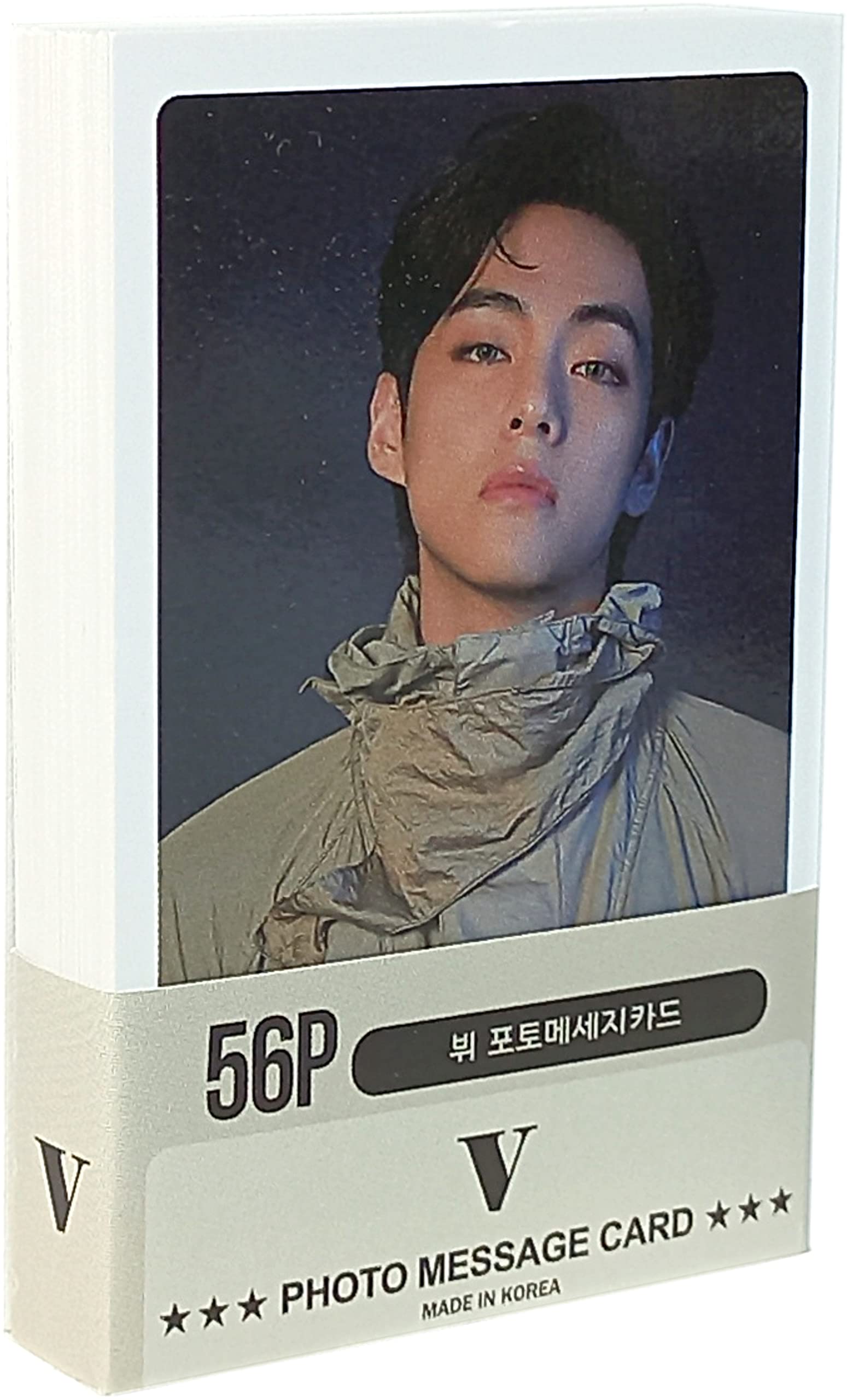 New Version April 2022 BTS High definition Photo Cards 56pcs Set (V)