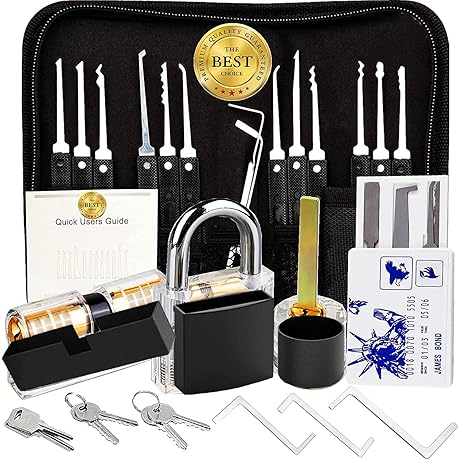 Rustproof 2024 Lock Picks Set: The Lock Picking Queen's Ultimate Tool