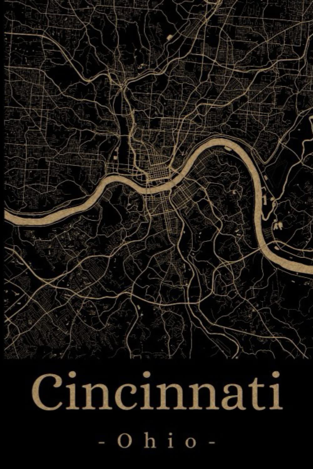 Cincinnati Ohio: Your city, your region, your home! | Composition Notebook 6x9 lined 120 pages