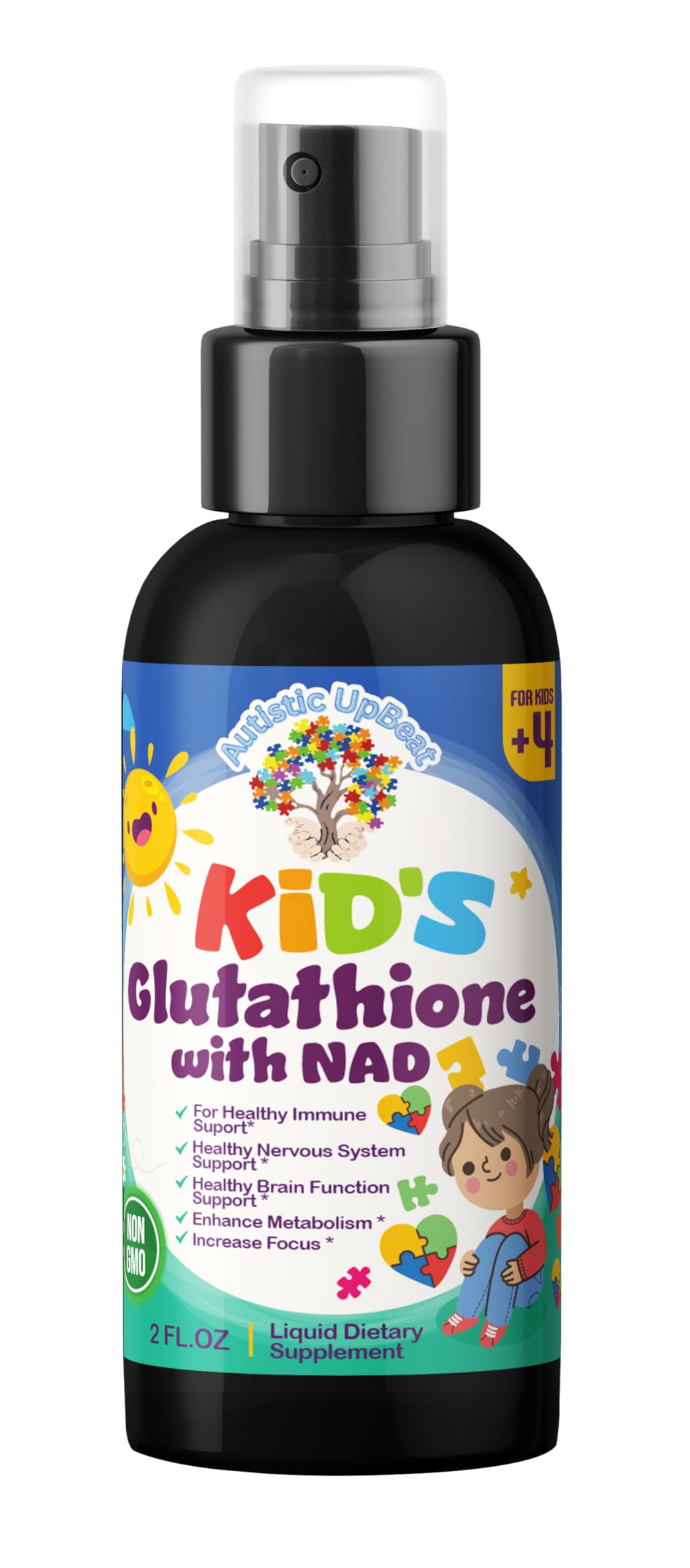 glutathione+for+children+with+autism Amazon.com: Autistic UpBeat: Kid's Glutathione with NAD Spray – 60 Servings, Antioxidant, Immune Support, Energy Booster, Cellular Health, Detoxification, Brain Function & Cognitive Support, Easy-to-Use : Health & Household filter::concern_redness and irritation glutathione alcohol metabolism kang Count:180