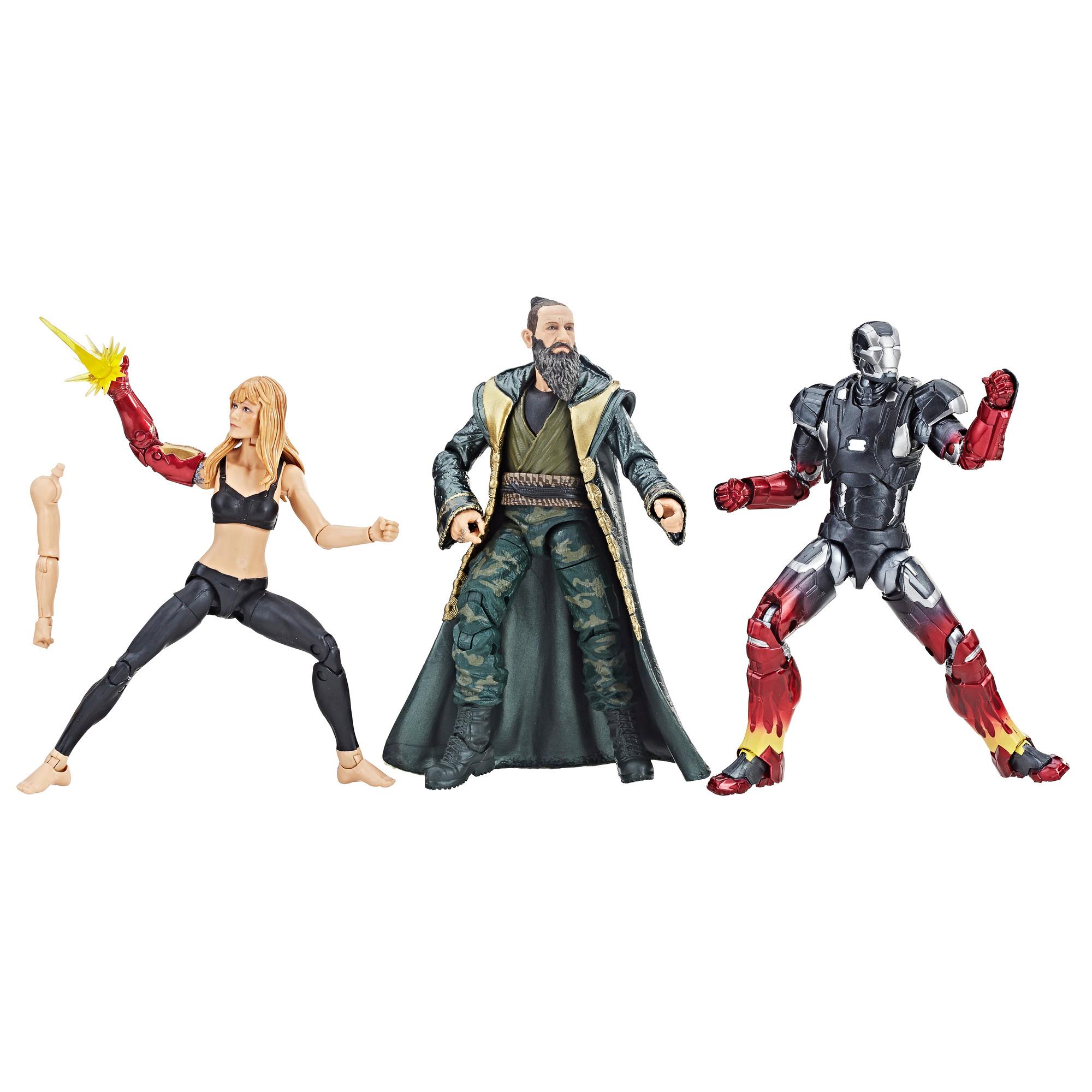 マーベルレジェンド 3パック ペッパー&アイアンマン マーク22&マンダリン Amazon.com: Hasbro Marvel Legends Series Studios The First Ten