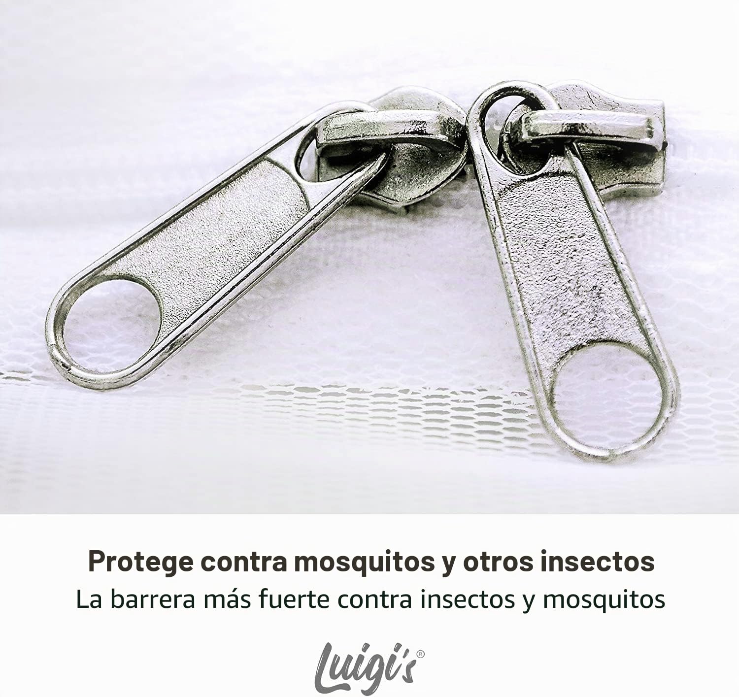 Mosquitera para Cuna Universal - Antimosquitos bebé - Red mosquitera Plegable para la Cama o minicuna - Mosquitera Viaje Transparente con Cremallera para Acceso fácil al bebé (de Luigi’s)