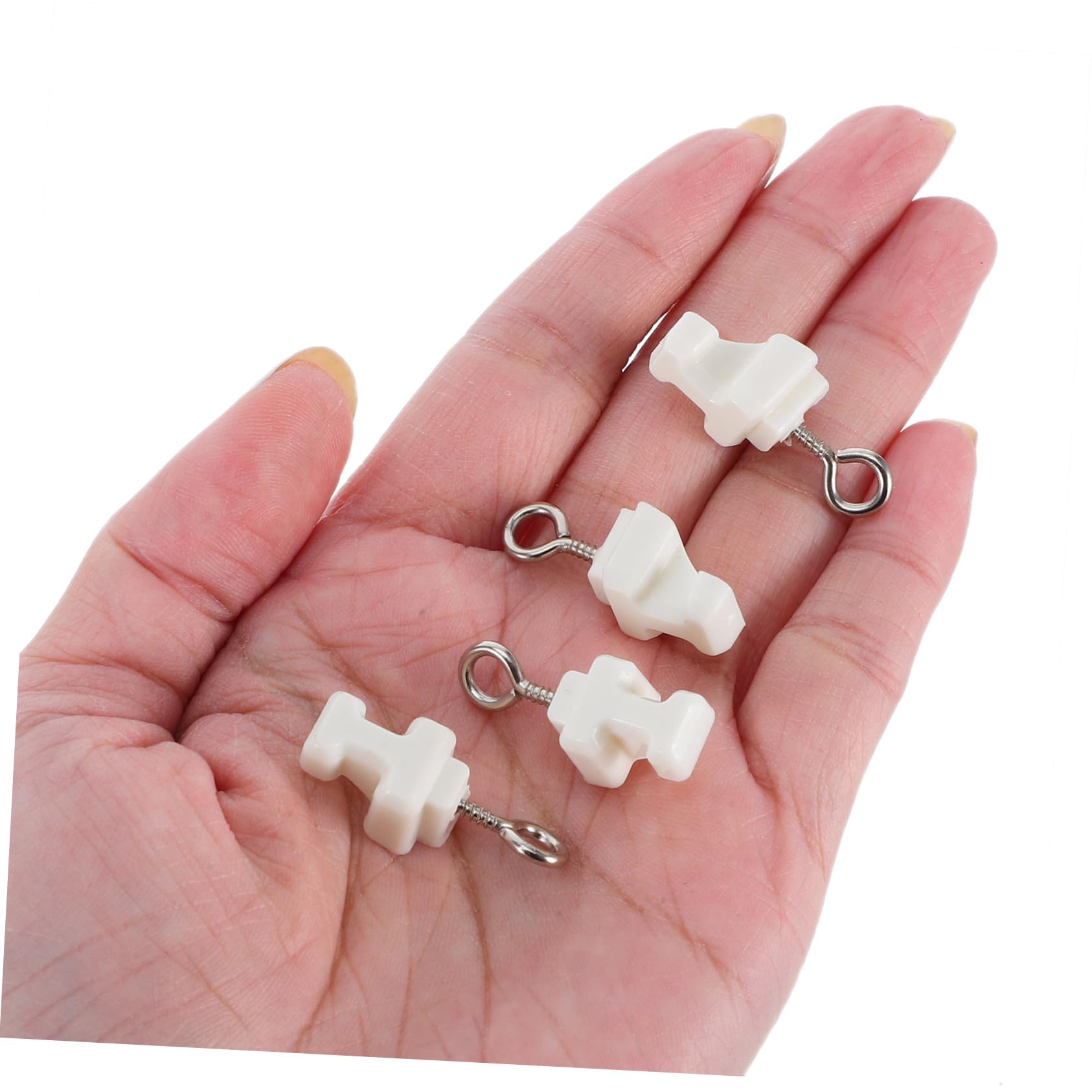 Lot de 120 embouts flexibles en plastique pour rideaux incurvés Installation facile Design dissimulé Accessoires de rechange pour décoration d'intérieur