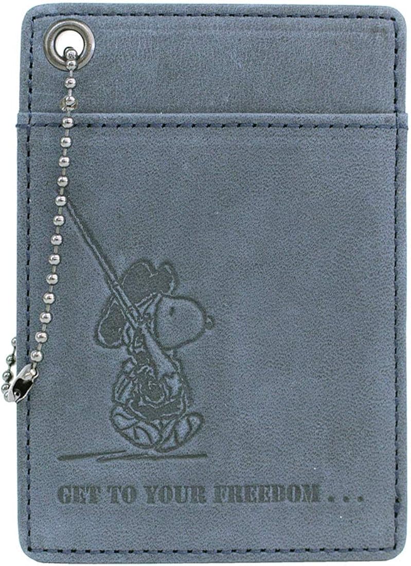 ヴェオル Veol スヌーピー 定期入れ パスケース 革 パス Pass ケース 春新作の Snoopy ラッピング 雑貨 Case キャラクター