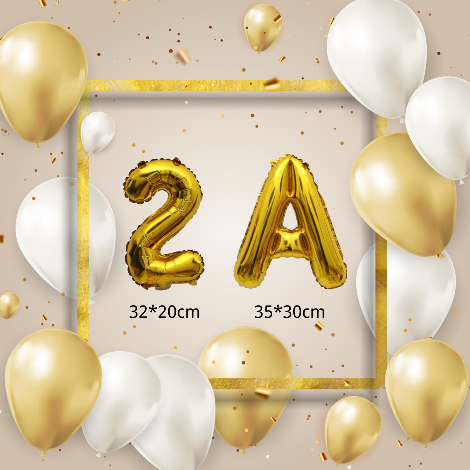 Amazon | EZ PEACH バールン 数字風船 HAPPY NEW YEAR 2024 16インチ