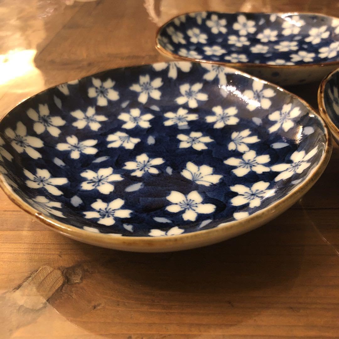 織部焼き 佐藤和次 小皿 小鉢 焼き物 焼き皿 焼皿 お皿 円形 緑 カニ