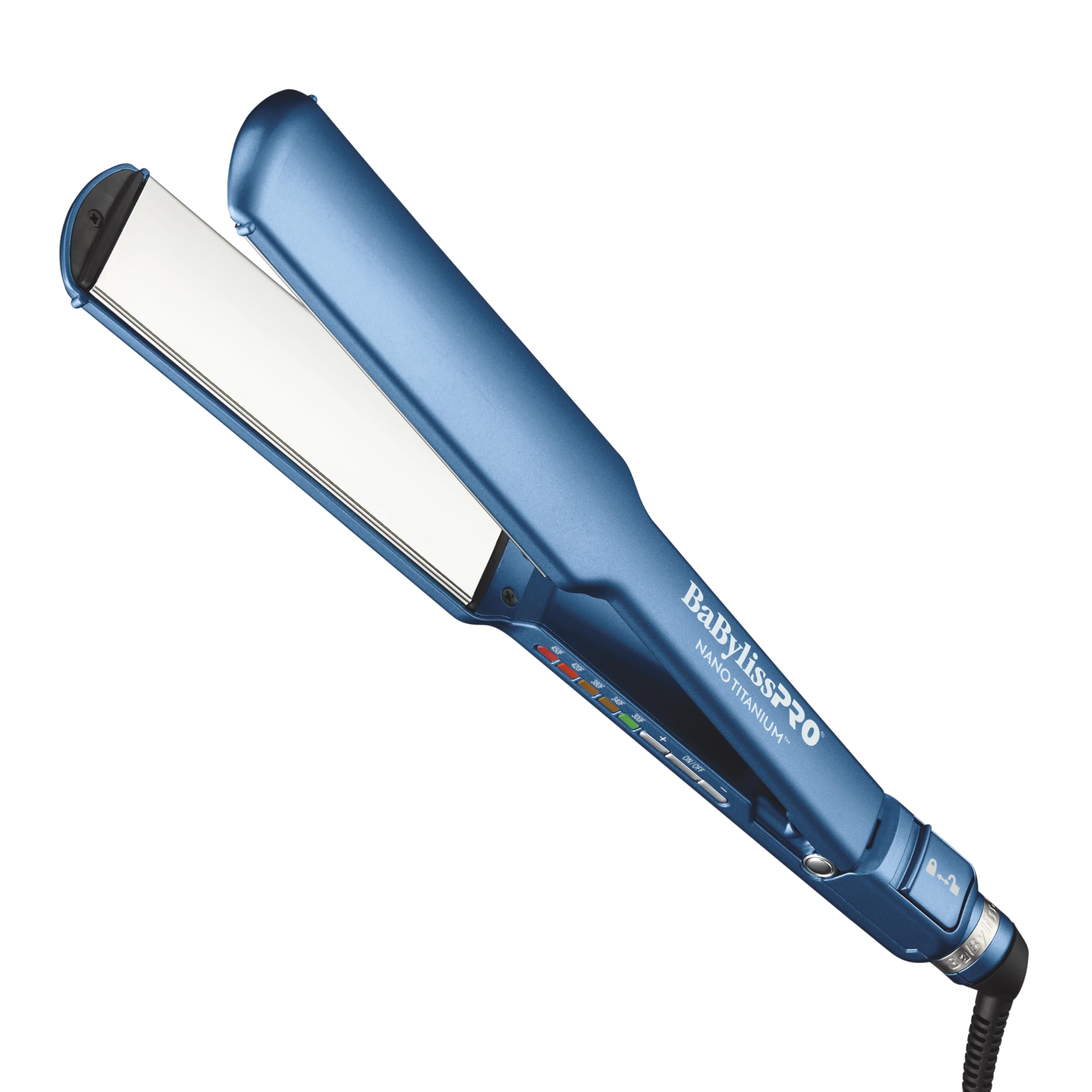 Photo 1 of BaBylissPRO Flat Iron Hair Straightener, 1-1/2 Digital Inch, Nano Titanium Hair Styling Tools & Appliances, BNT4173T