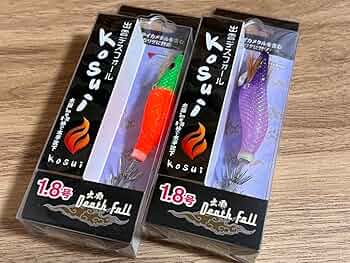 激安❗️ デスフォール　1.8号　9色セット　イカメタル　オモリグ　ドロっパー 楽天市場】ヴァンガードジャパン 出雲デスフォール kosui 1.8号