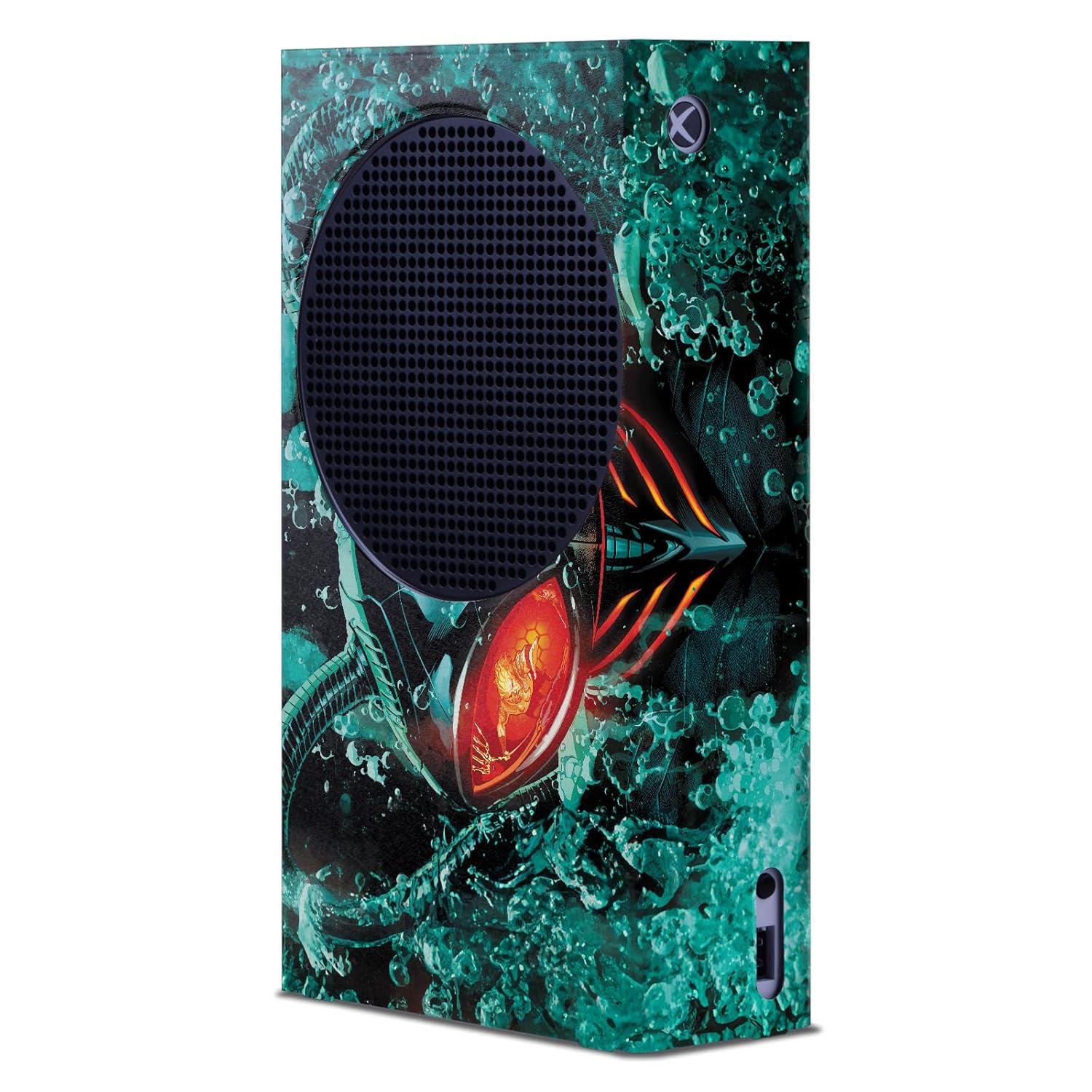 Head Case Designs Officially Licensed Aquaman DC Comics Black Manta Comic Book Cover Game Console Wrap Case Cover Compatible With Xbox Series S Console