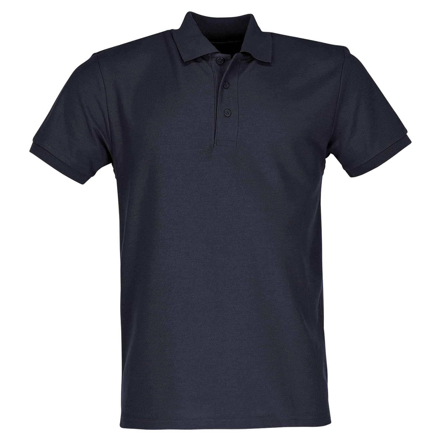 Fruit of the Loom Men's Polo Shirt - Blue - XX-Large