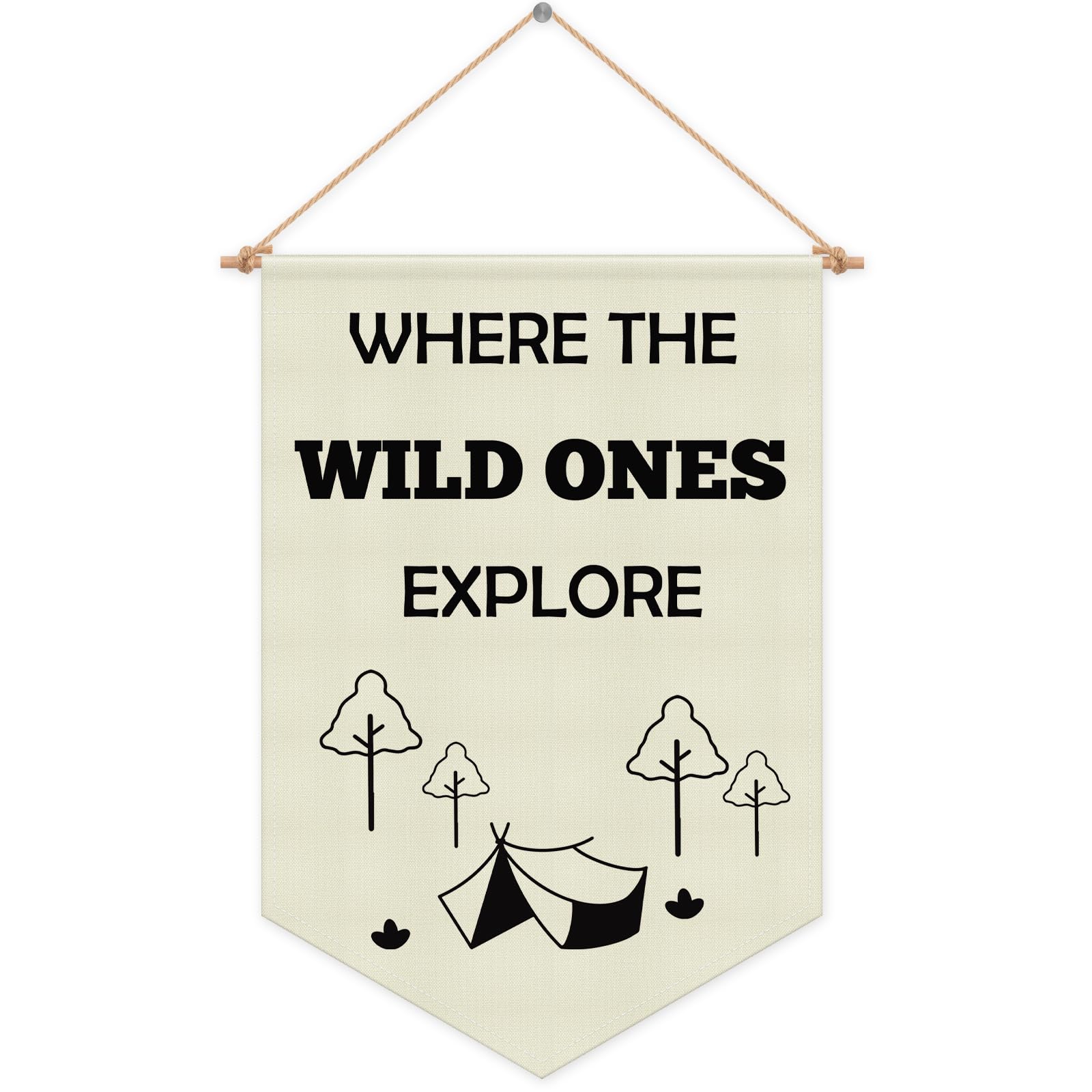 Kids Explore Wall Decor Classroom Nursery Banner Hanging Flag Wall Sign Decor for Nursery Kids Room Playroom Banner Bedroom Decoration Gift for Boy Girl Teen Toddler Christmas Birthday Gifts