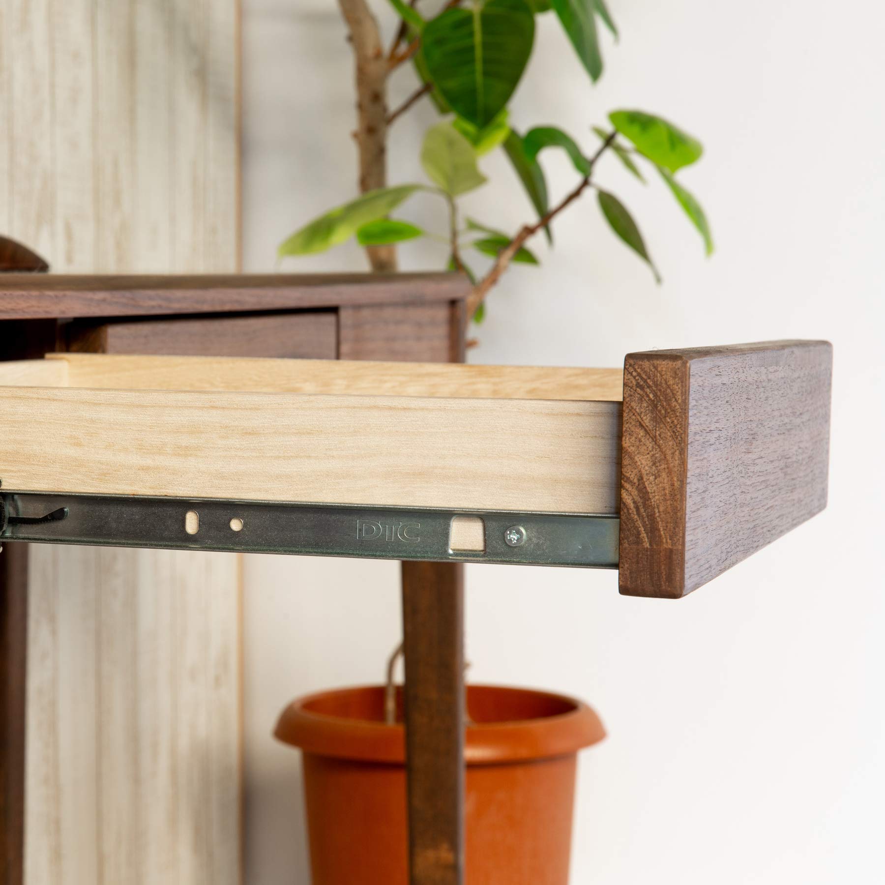 Amazon.co.jp: ISSEIKI デスク 幅150cm (ミディアムブラウン) 木製