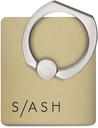 Slash + Hook (Anillo Soporte Universal Smartphone, Soporte de Coche para 360 ? de rotaci?n, Compatible con Samsung Galaxy, iPhone, Tablet PC, Tel?fono m?vil) (Dorado)
