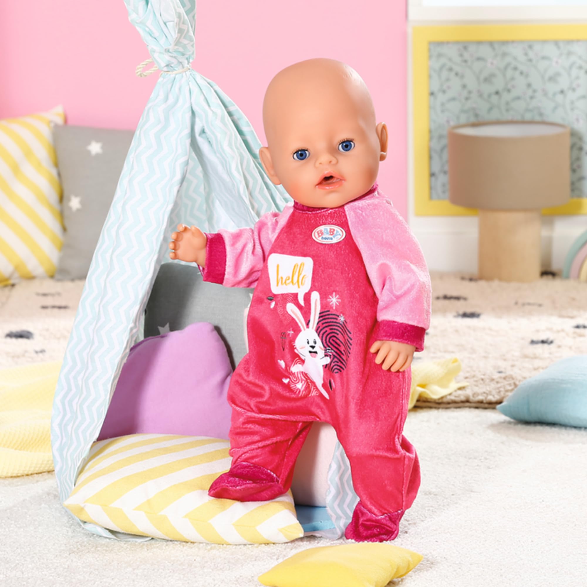 Baby Born Set für Mädchen + Outfit, 43 cm