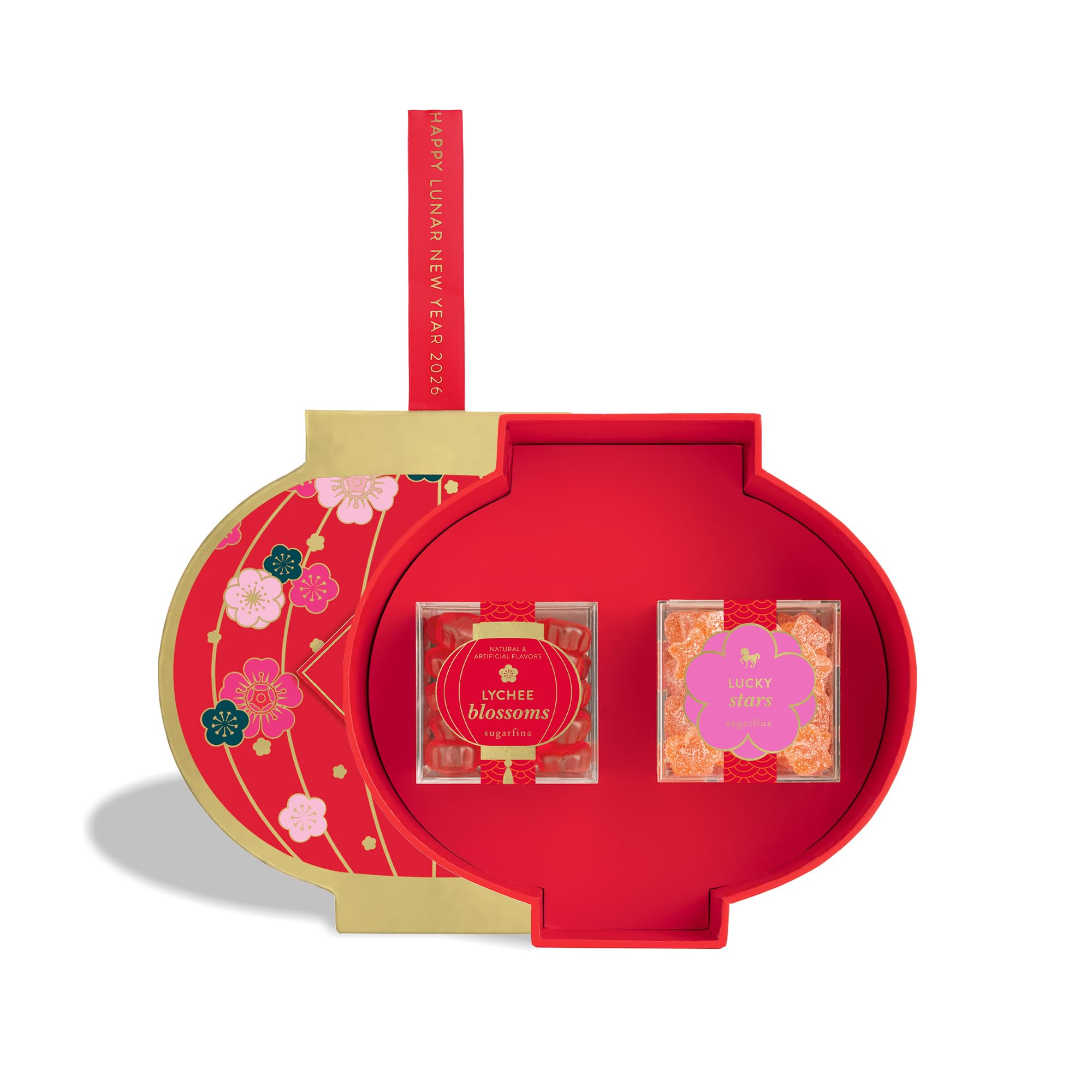 Amazon.com : Sugarfina Lucky Lantern 2 Piece Candy Bento Box