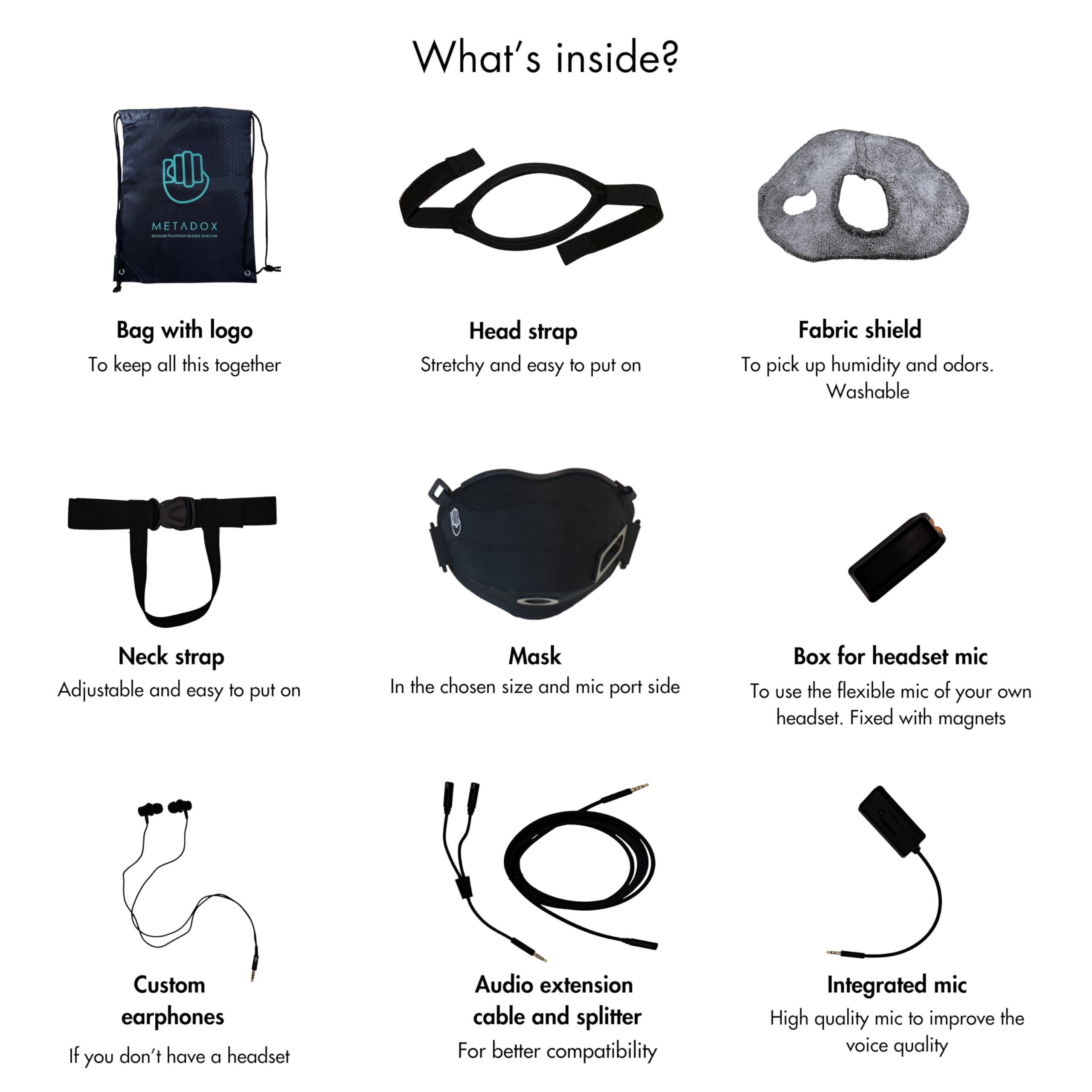 METADOX Ombra v2 ゲーミング防音マスクサムネイル7