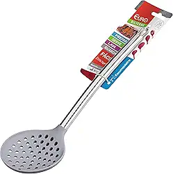 Euro Home - Escumadeira de Silicone cinza com Cabo Inox - SIL2461-CZ