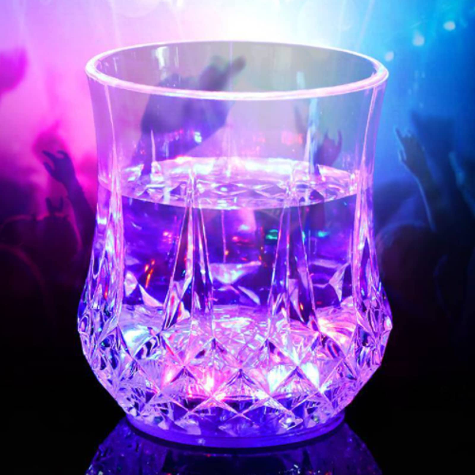 MODOAO Bicchieri LED Multicolore Con Attivazione Automatica - Confezione Da 4, Per Feste, Compleanni, Eventi - Foto 8