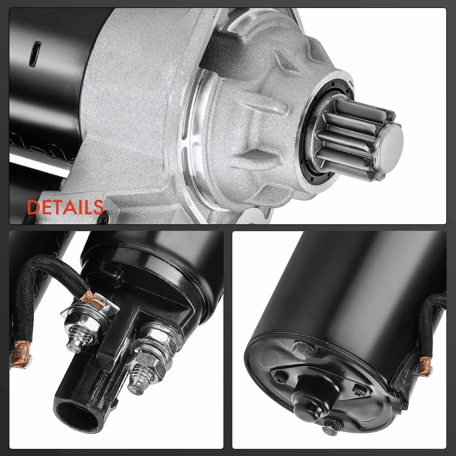 Frankberg Anlasser Starter 2,4 KW 12 V 10 Zähnez Kompatibel Multivan V 7EF 7EM 7EN 7HF 7HM 7HN Transporter V Bus 7EB 7EJ 7HB 7HJ