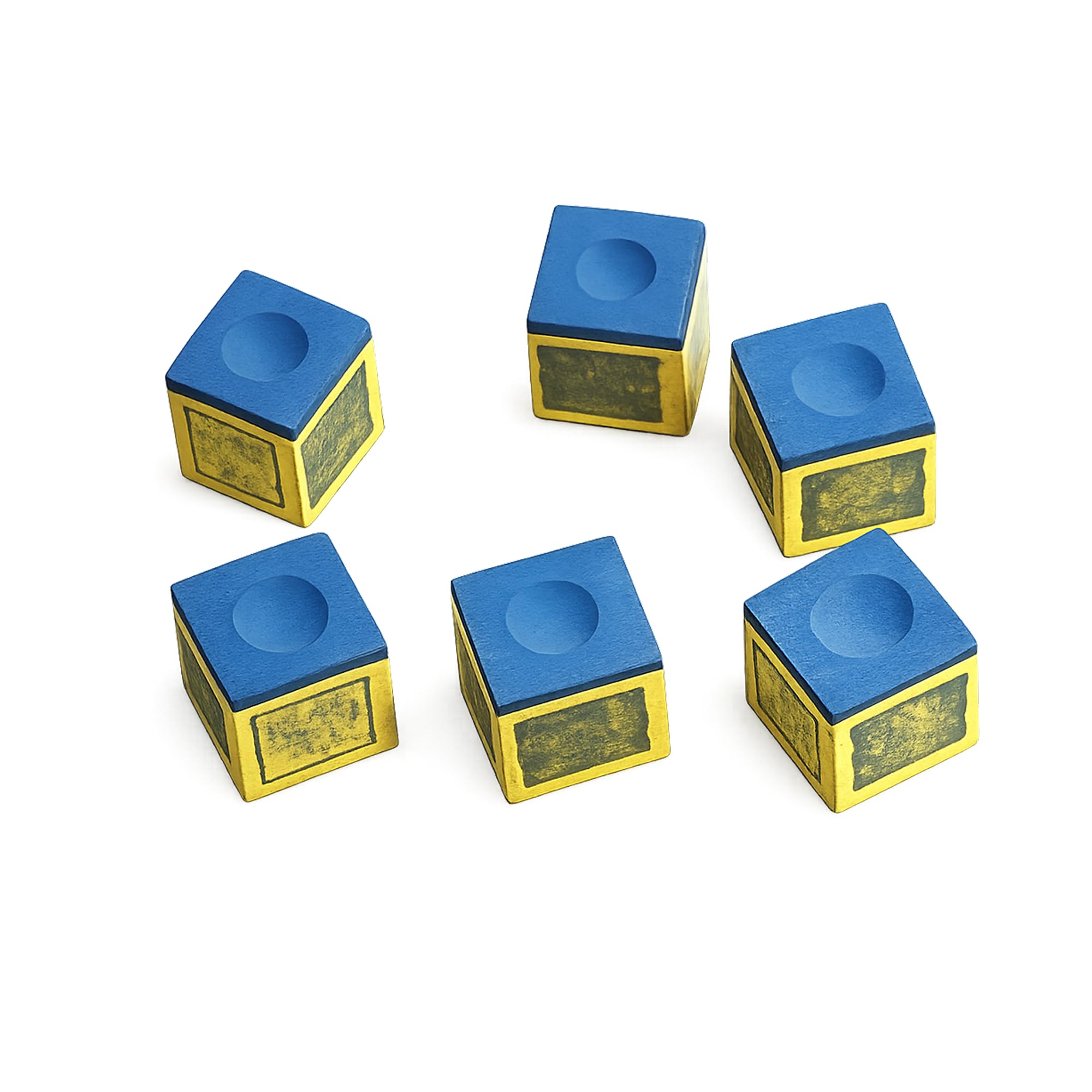 JBB Billiard, Pool and Snooker Chalk 6pcs