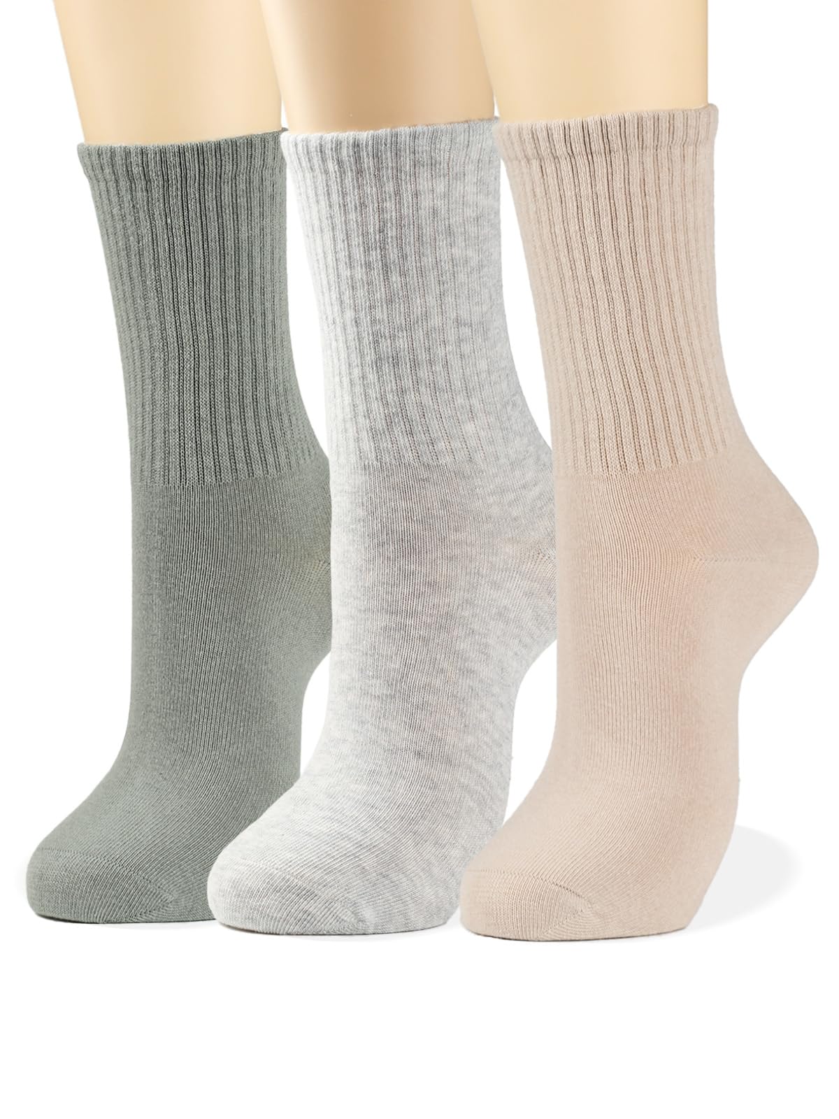 Soft Combed Cotton Women's Dress Socks for Women Black White Gray Navy Blue Brown Beige
| Seamless Toe Women's Cotton S 