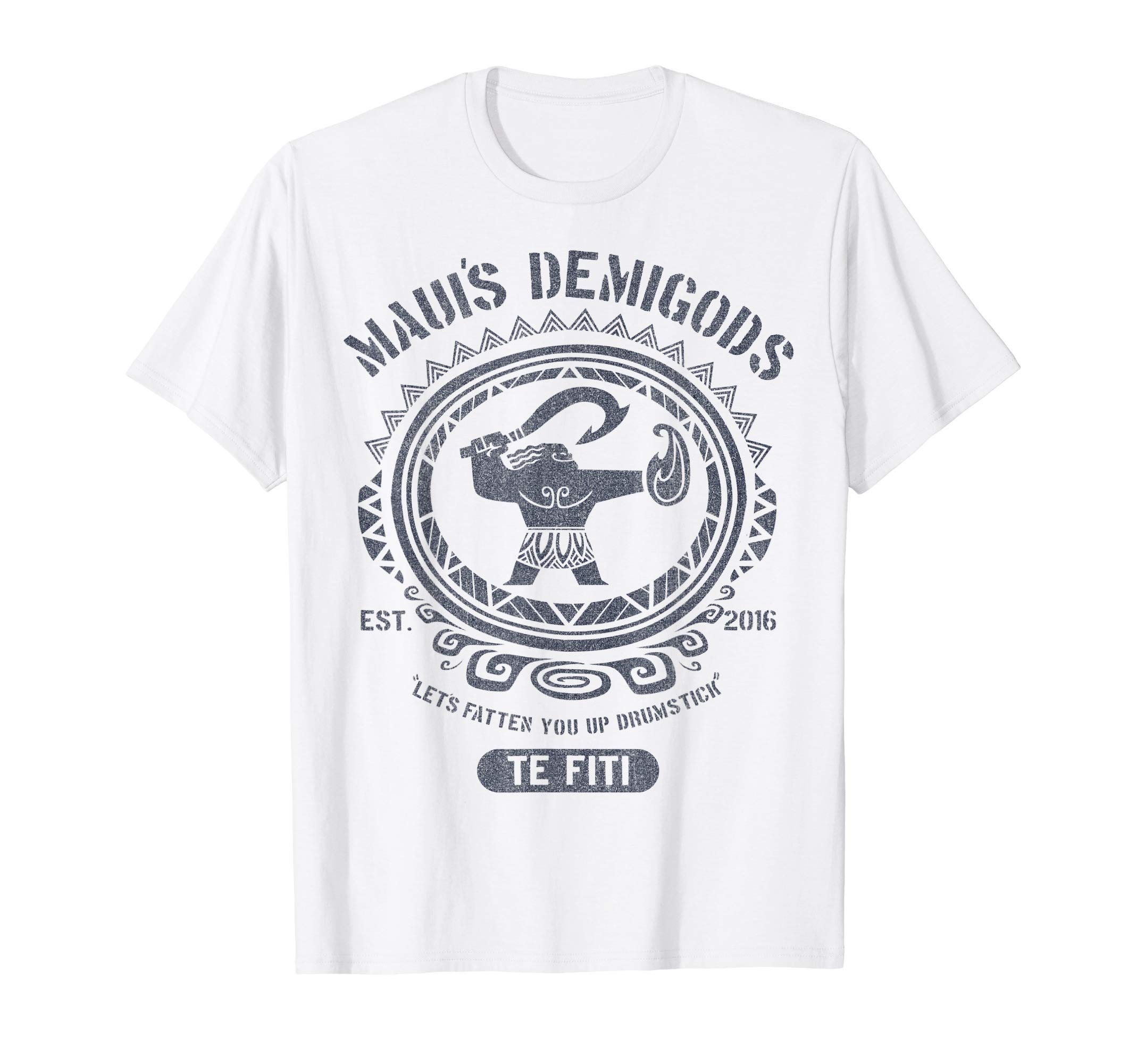 DisneyMoana Maui's Demigods Artsy Circle Portrait T-ShirtOEKO-TEX STANDARD 100