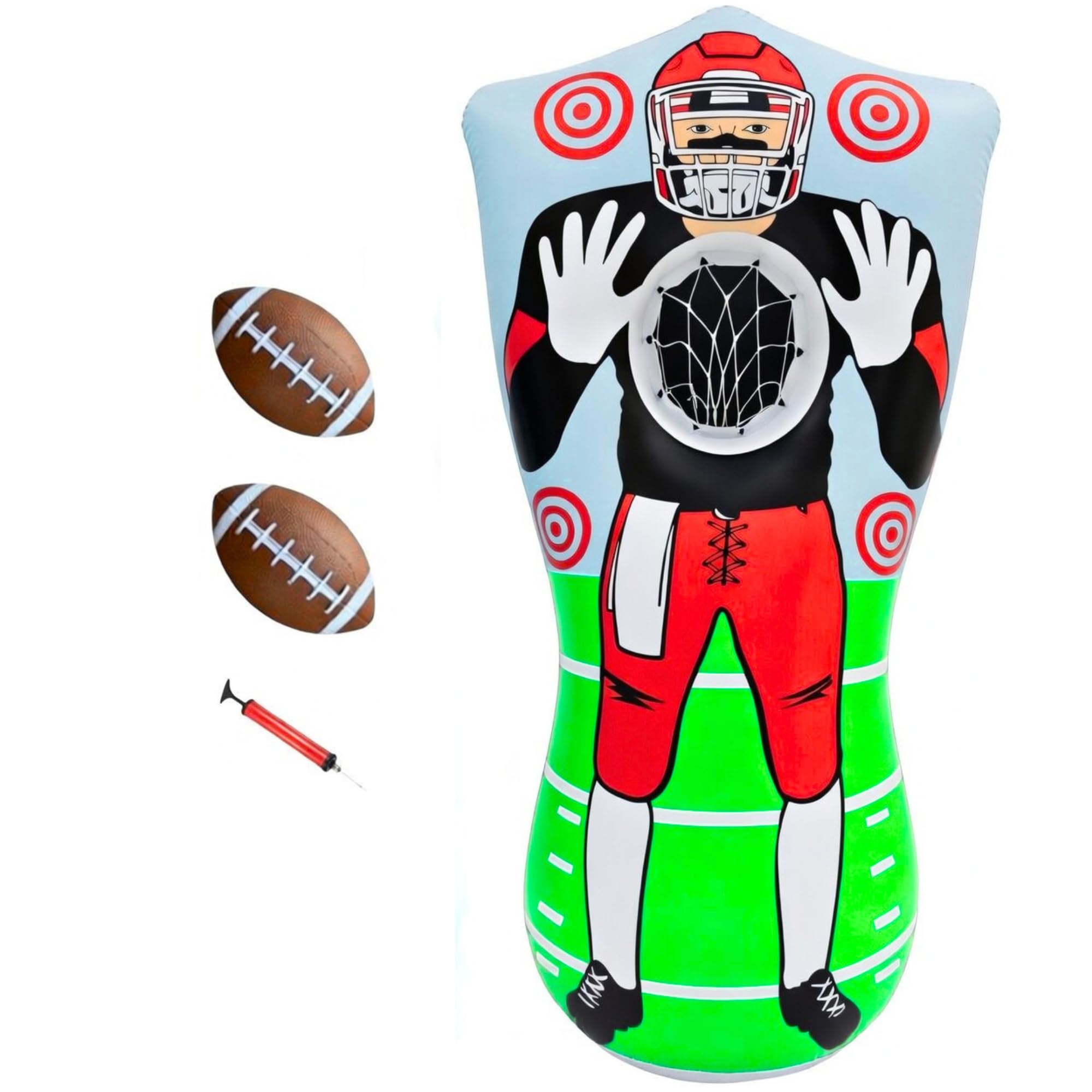 Preferred Toys Inflatable Football Target Net