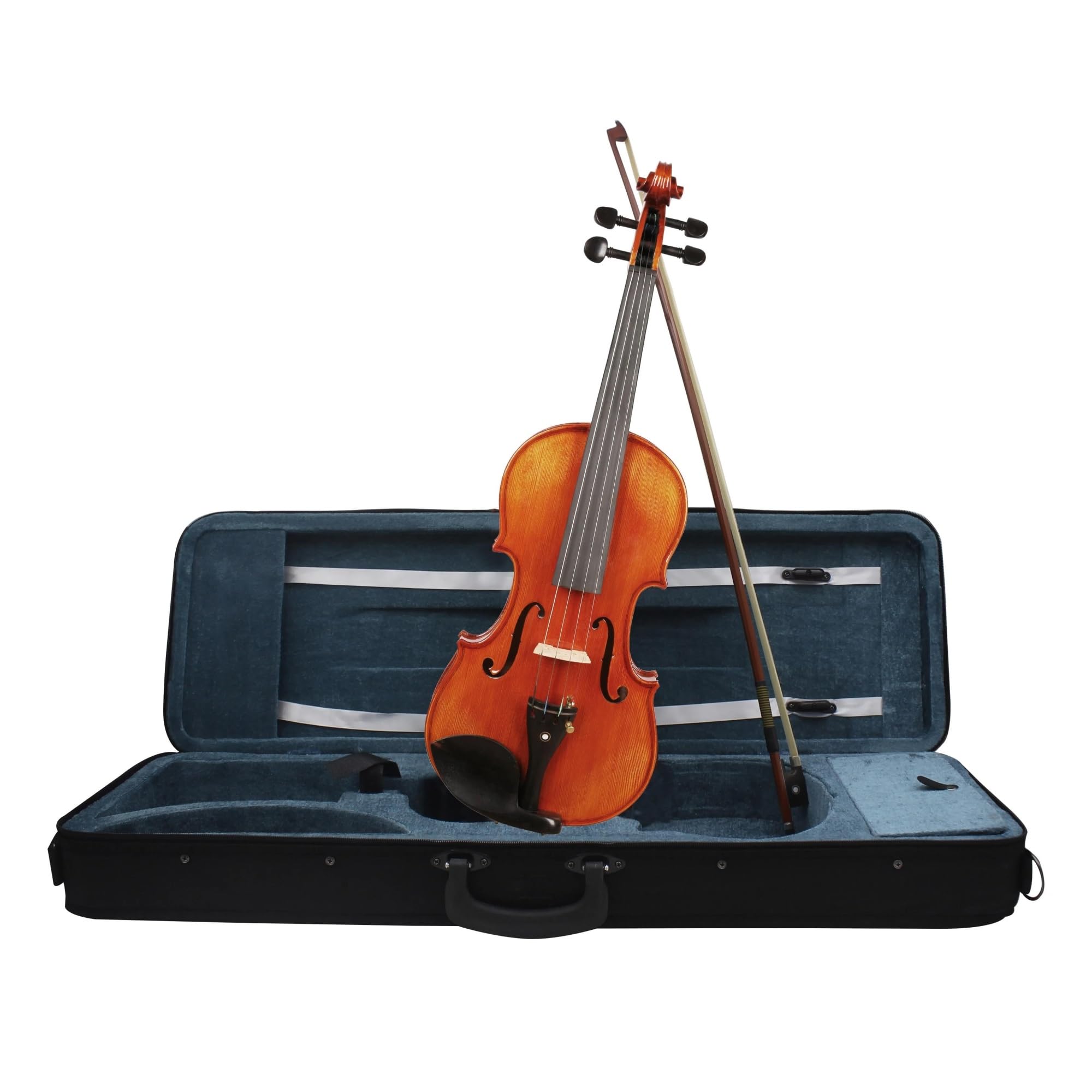 Violino adulto 4/4 pannello abete rosso colonna sonora originale con sintonizzatore e altri accessori (Set 2)