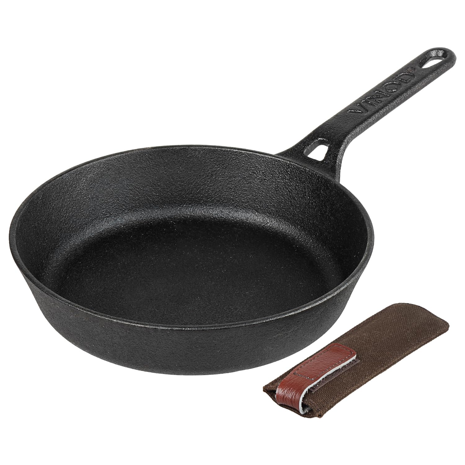 Vinod Legacy Pre-Seasoned Cast Iron Skillet Frypan - 0.9 ml, 20cm | Gas & Oven Compatible | 100% Pure Toxin-Free Loha | Na... - Review, Price and Buying Guide